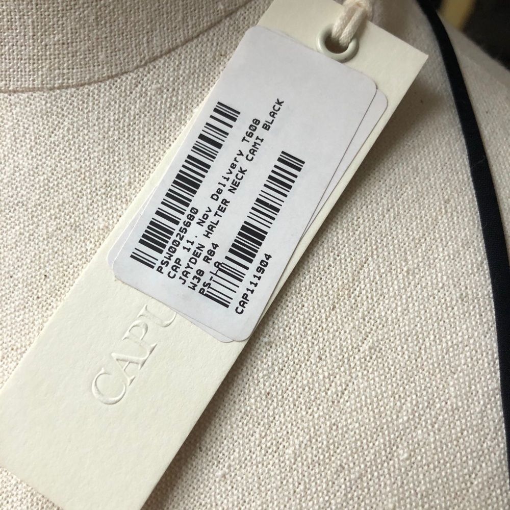 Other NWT Capulet Jayden Halter Neck Cami Open Back Handkerchief B Size S / US 4 / IT 40 - 7 Thumbnail