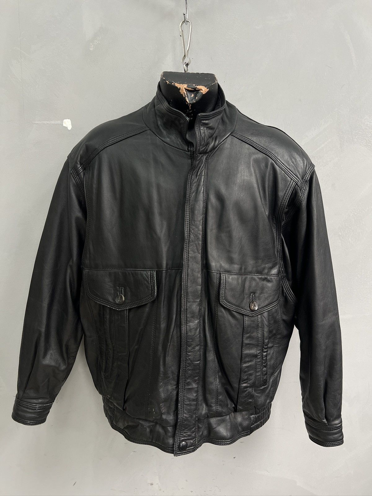 14th Addiction Rarr avant garde y2k leather bomber jacket hype y2k Size US S / EU 44-46 / 1 - 1 Thumbnail