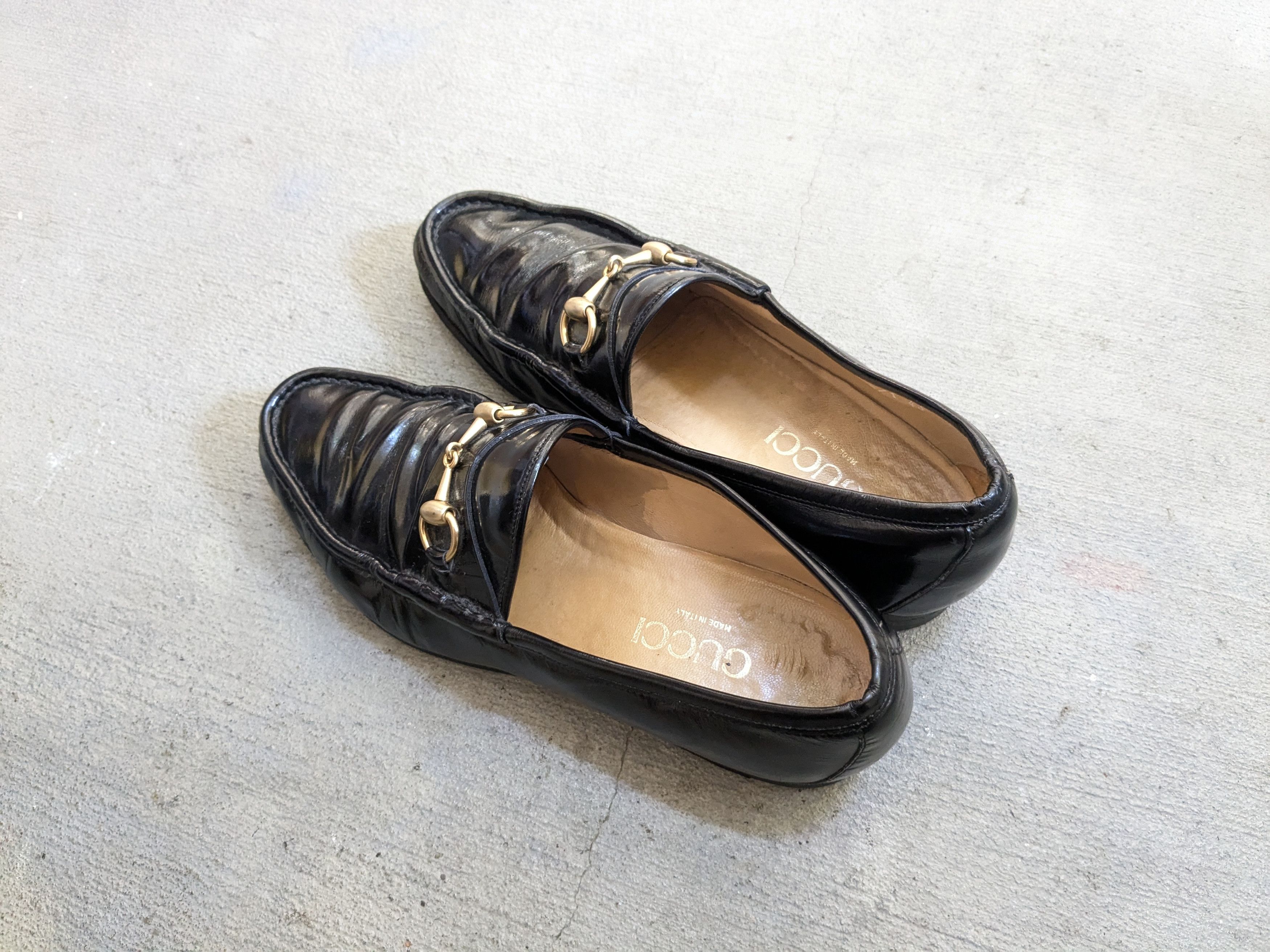 Gucci Gucci Horsebit Loafers Black 9.5 Slip Ons Buckle Snaffle Size US 9.5 / EU 42-43 - 15 Thumbnail