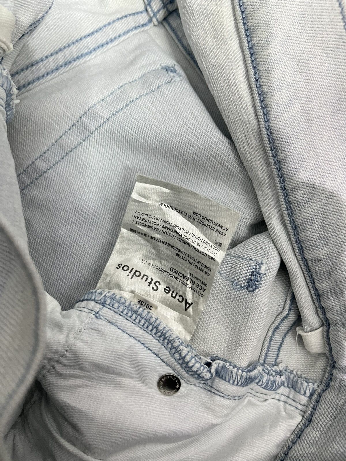 Acne Studios Acne studios light blue jeans Size US 30 / EU 46 - 6 Thumbnail