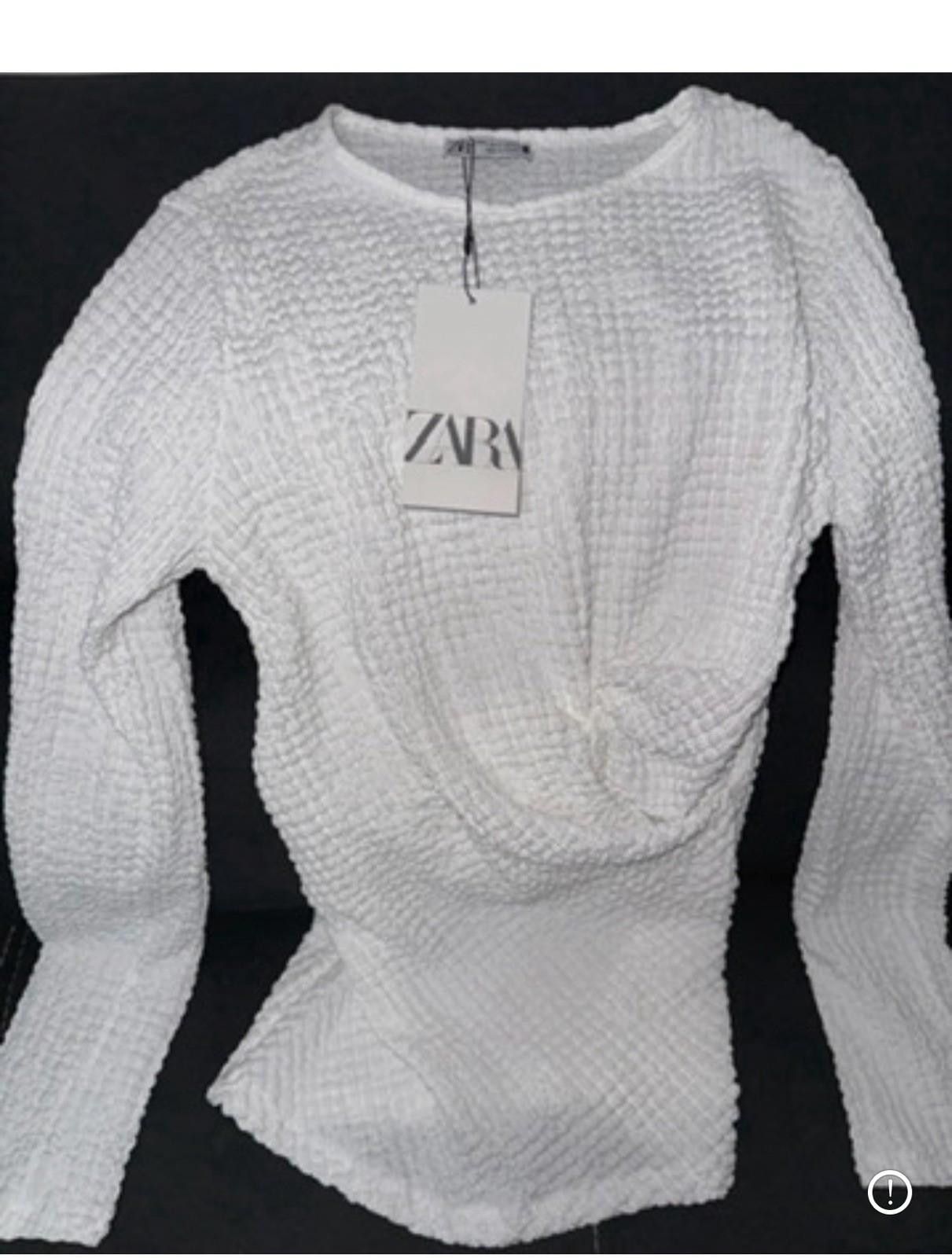 Zara ZARA Rached White Top Size M / US 6-8 / IT 42-44 - 1 Thumbnail