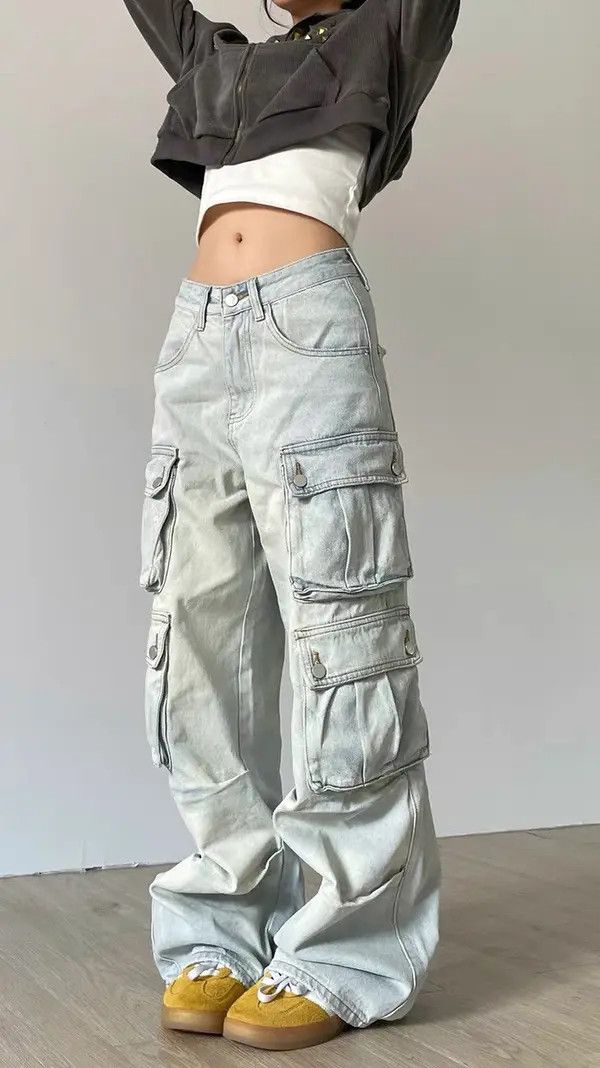Japanese Brand Vintage harajuku style denim pants Size US 31 - 7 Thumbnail