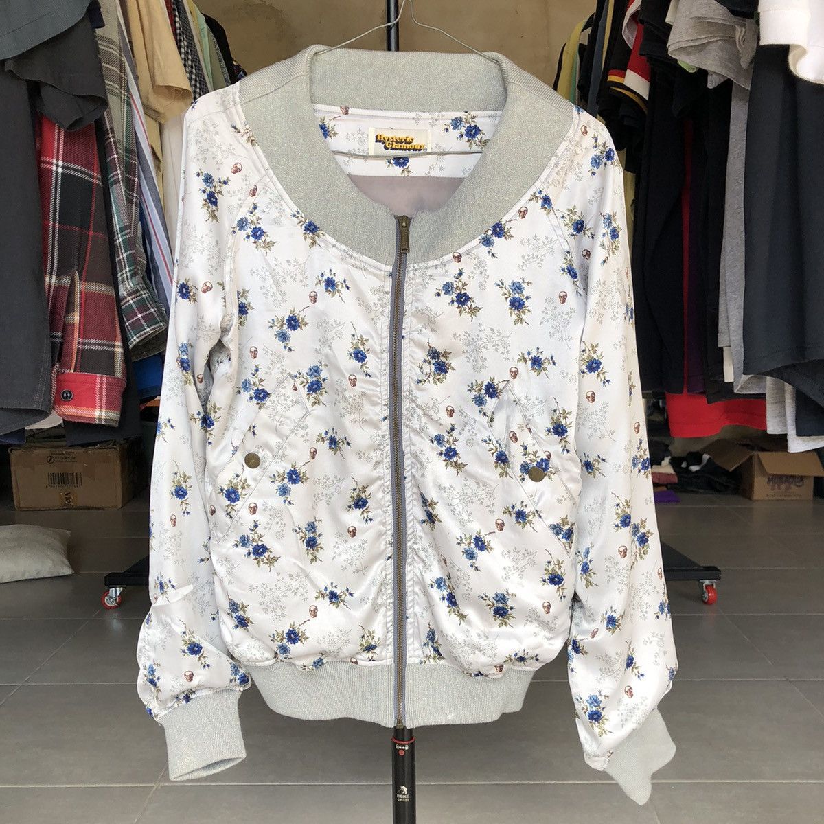 Hysteric Glamour hysteric glamour satin bomber Size S / US 4 / IT 40 - 1 Thumbnail