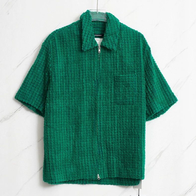 Song For The Mute Song For The Mute Embossed Zip-up Shirt Size US S / EU 44-46 / 1 - 1 Thumbnail