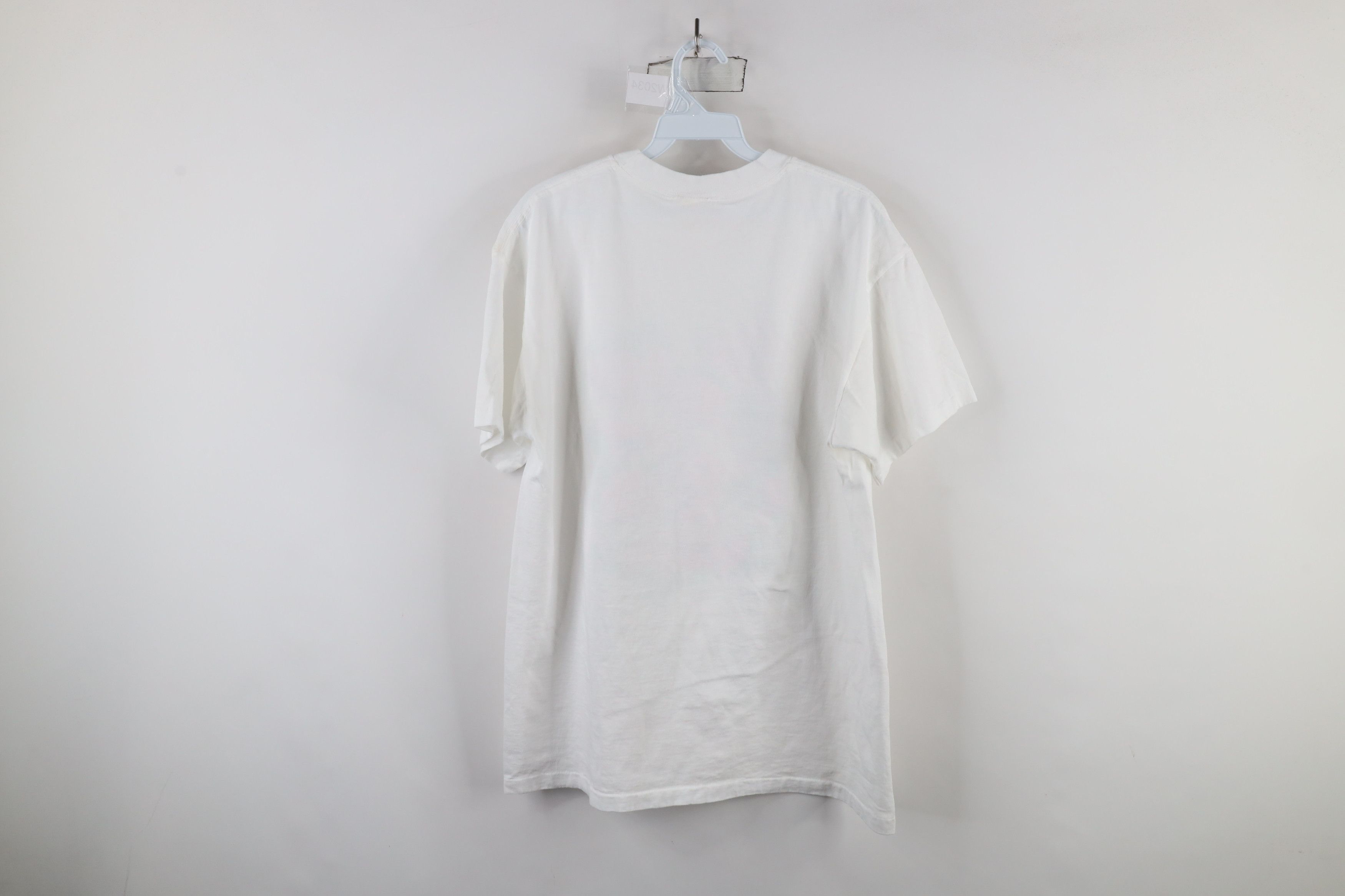 Vintage Vintage 90s Streetwear Greatest Mom Flower T-Shirt White Size L / US 10 / IT 46 - 9 Thumbnail