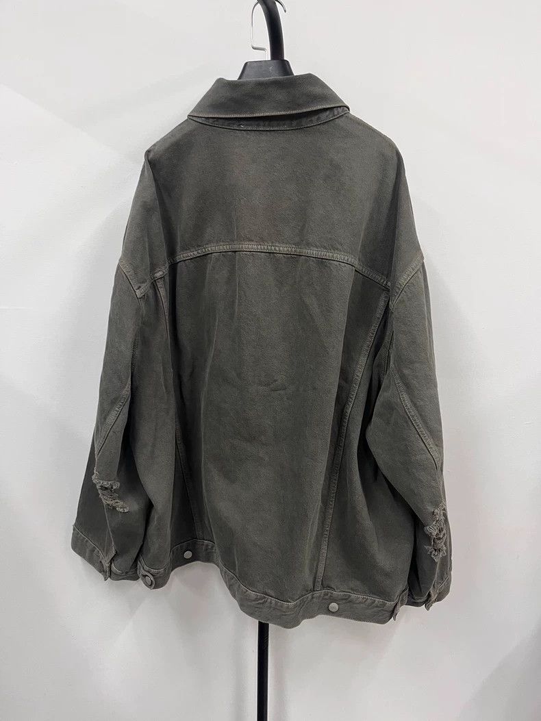 Acne Studios Acne Studios Solid-color single-breasted denim jacket Size US M / EU 48-50 / 2 - 2 Thumbnail