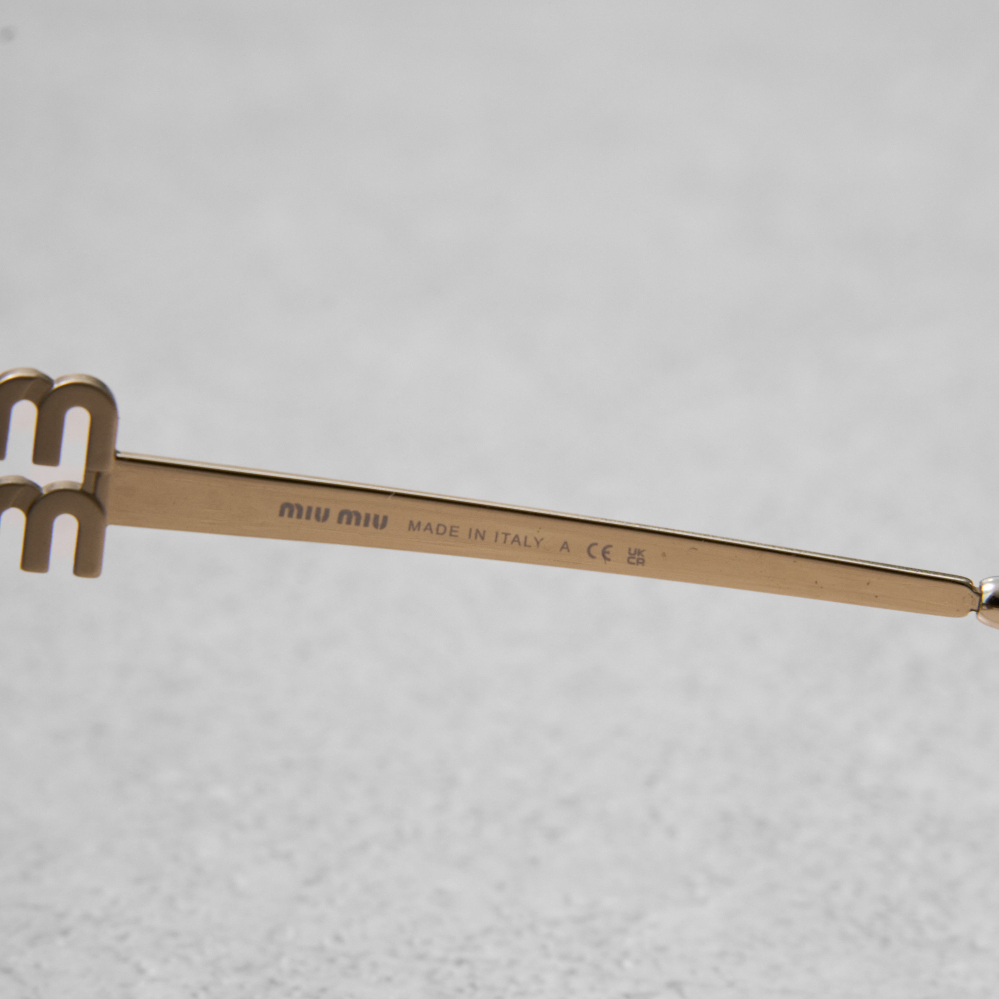 Miu Miu MIU MIU MU 50ZS_ZVN1I2 Sunglasses Size ONE SIZE - 6 Thumbnail