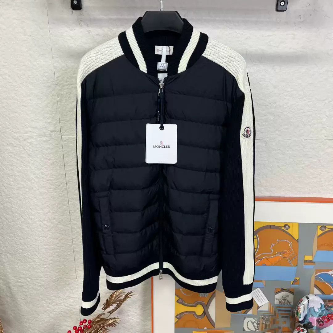 Moncler moncler new knitted down jacket for men Size US L / EU 52-54 / 3 - 1 Thumbnail