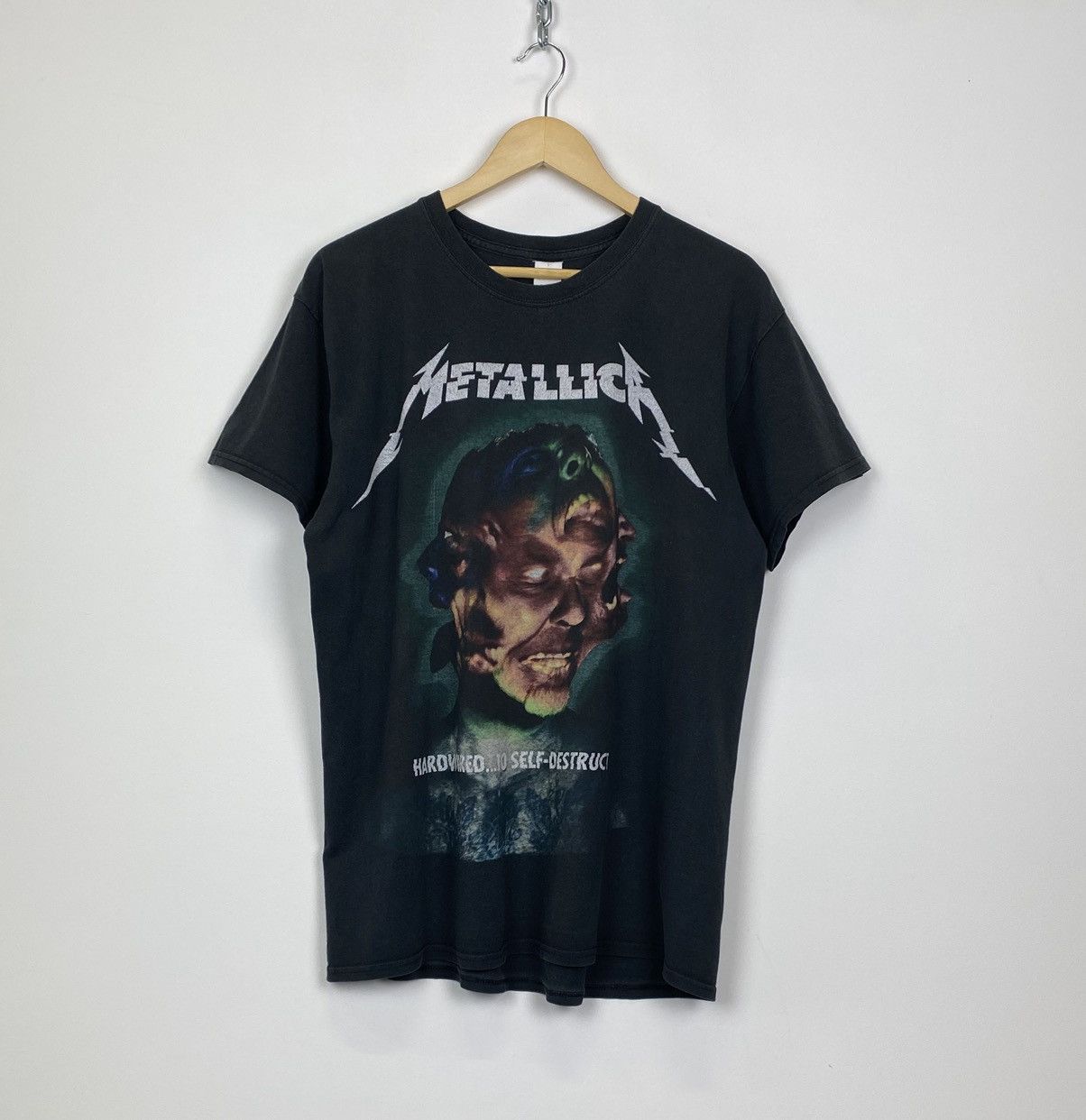 Band Tees Metallica Worldwired Rock Band Tour Tee Graphic Promo Black Size US L / EU 52-54 / 3 - 1 Thumbnail