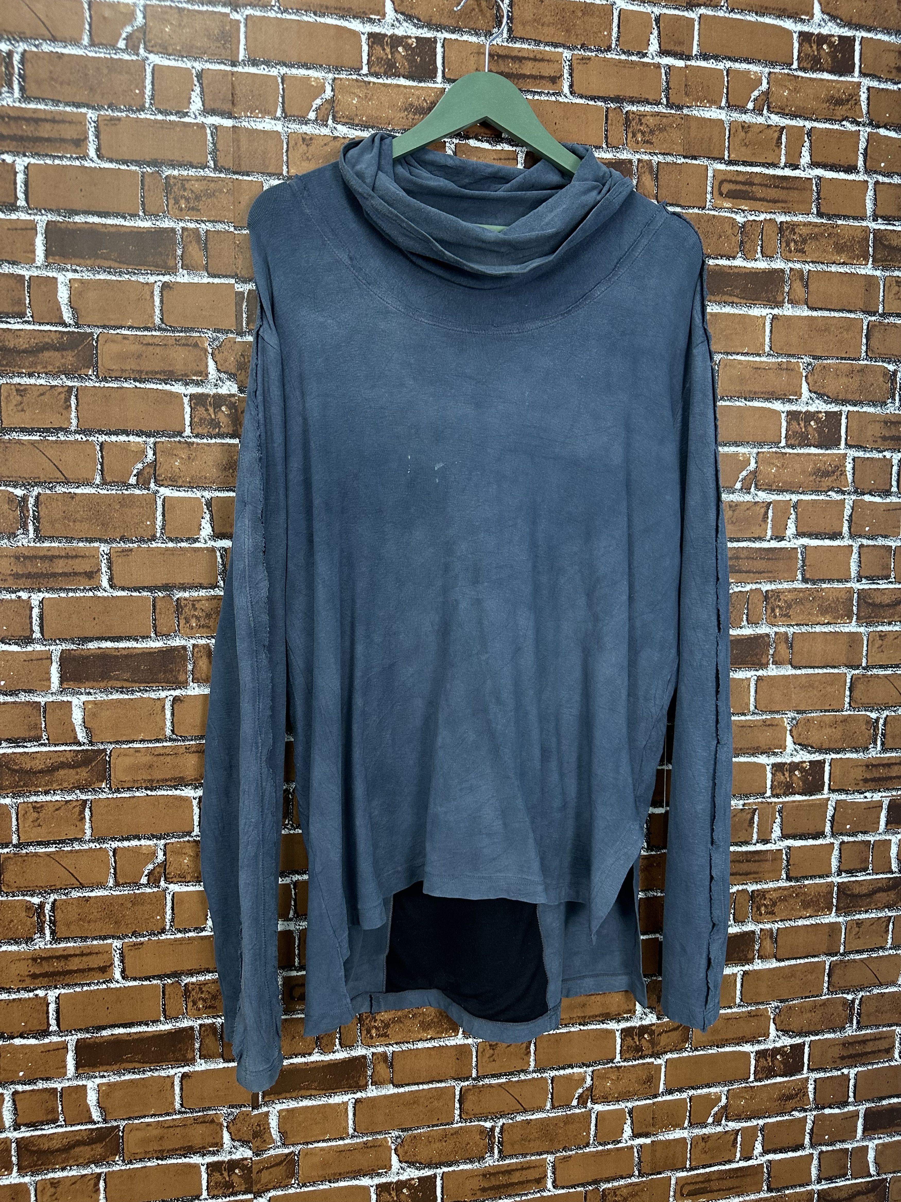 Japanese Brand Kohshin Satoh Arrston Volaju Full Neck Sweatshirt Z466 Size US L / EU 52-54 / 3 - 2 Thumbnail