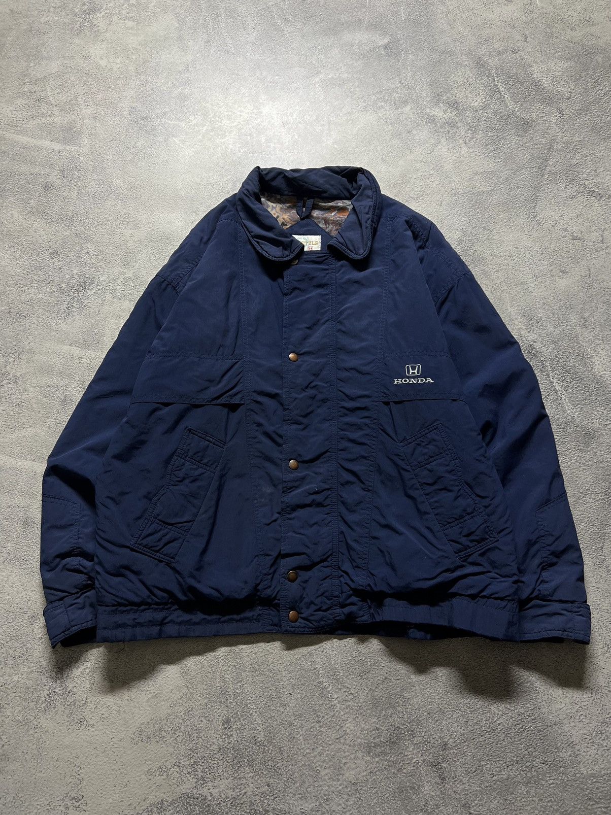 Vintage Vintage Y2k Honda 💙 Nylon Faded Racing Jacket 00’s Size US M / EU 48-50 / 2 - 3 Thumbnail