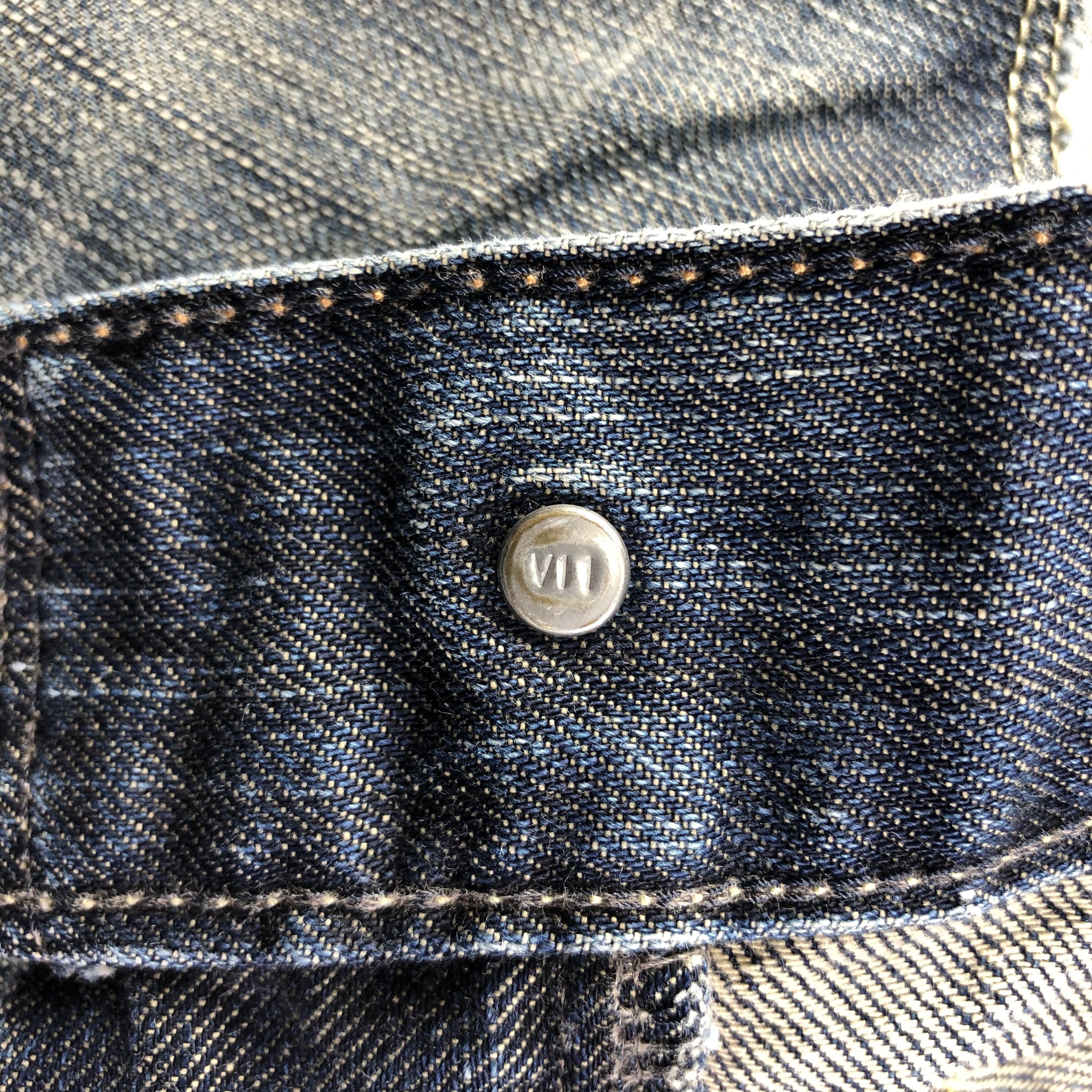 Levi's Vintage Levis Jeans 504 Distressed Denim KJ2528 Size US 30 / EU 46 - 9 Thumbnail