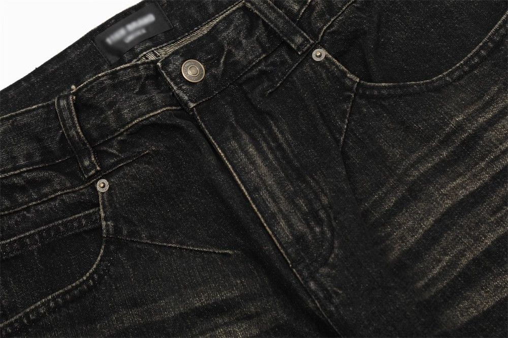 Japanese Brand × Jean Washed and distressed loose American retro casual jeans Size US 32 / EU 48 - 5 Thumbnail