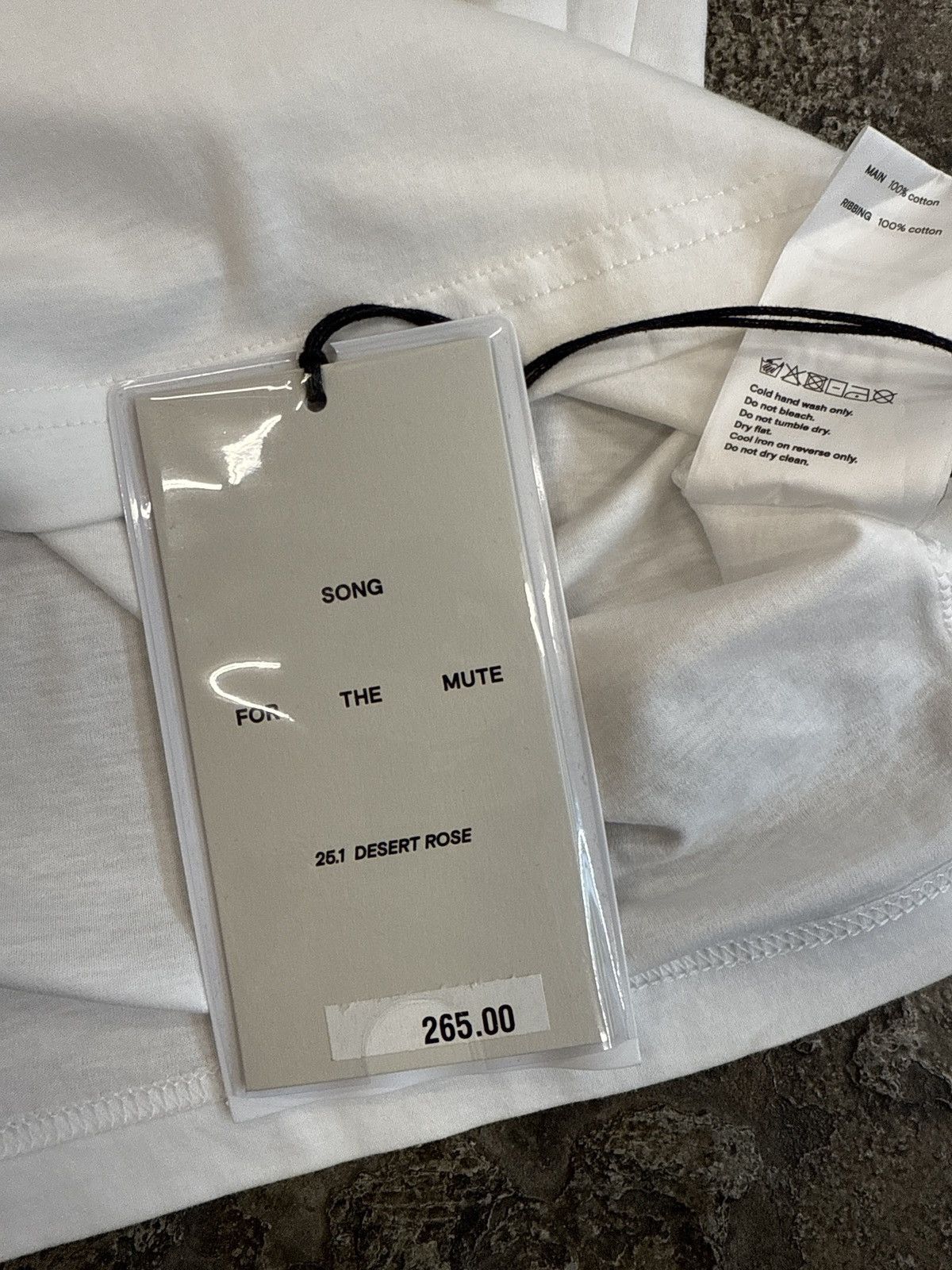 Song For The Mute Song For The Mute Logo Oversized Tee Size US M / EU 48-50 / 2 - 6 Thumbnail