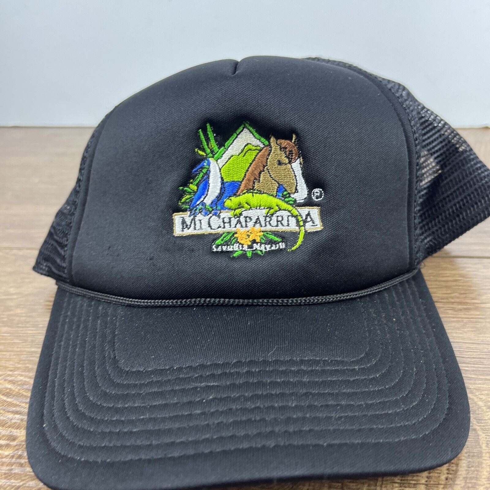 Other Mi Chaparrita Hat Black Hat Snapback Adjustable Adult Size B Size ONE SIZE - 6 Thumbnail