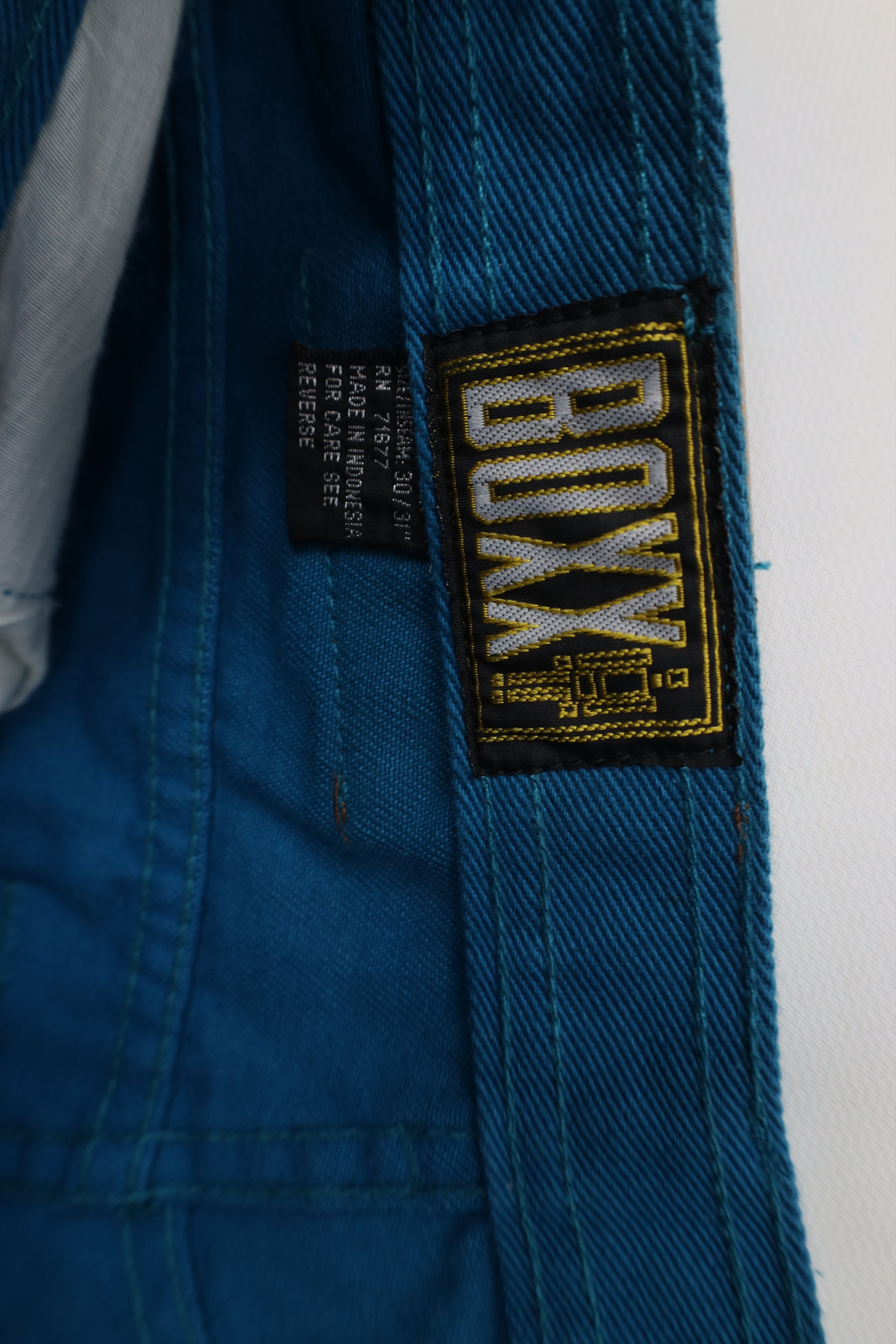 Vintage Deadstock Vintage 90s Streetwear Skateboard Jeans Blue Size US 30 / EU 46 - 8 Thumbnail