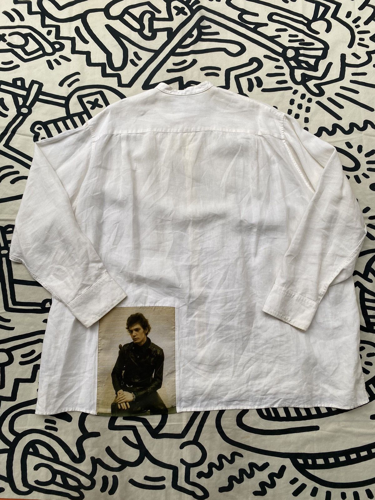 Raf Simons SS2017 Raf Simons x Robert Mapplethorpe Linen Shirt Size US S / EU 44-46 / 1 - 2 Thumbnail