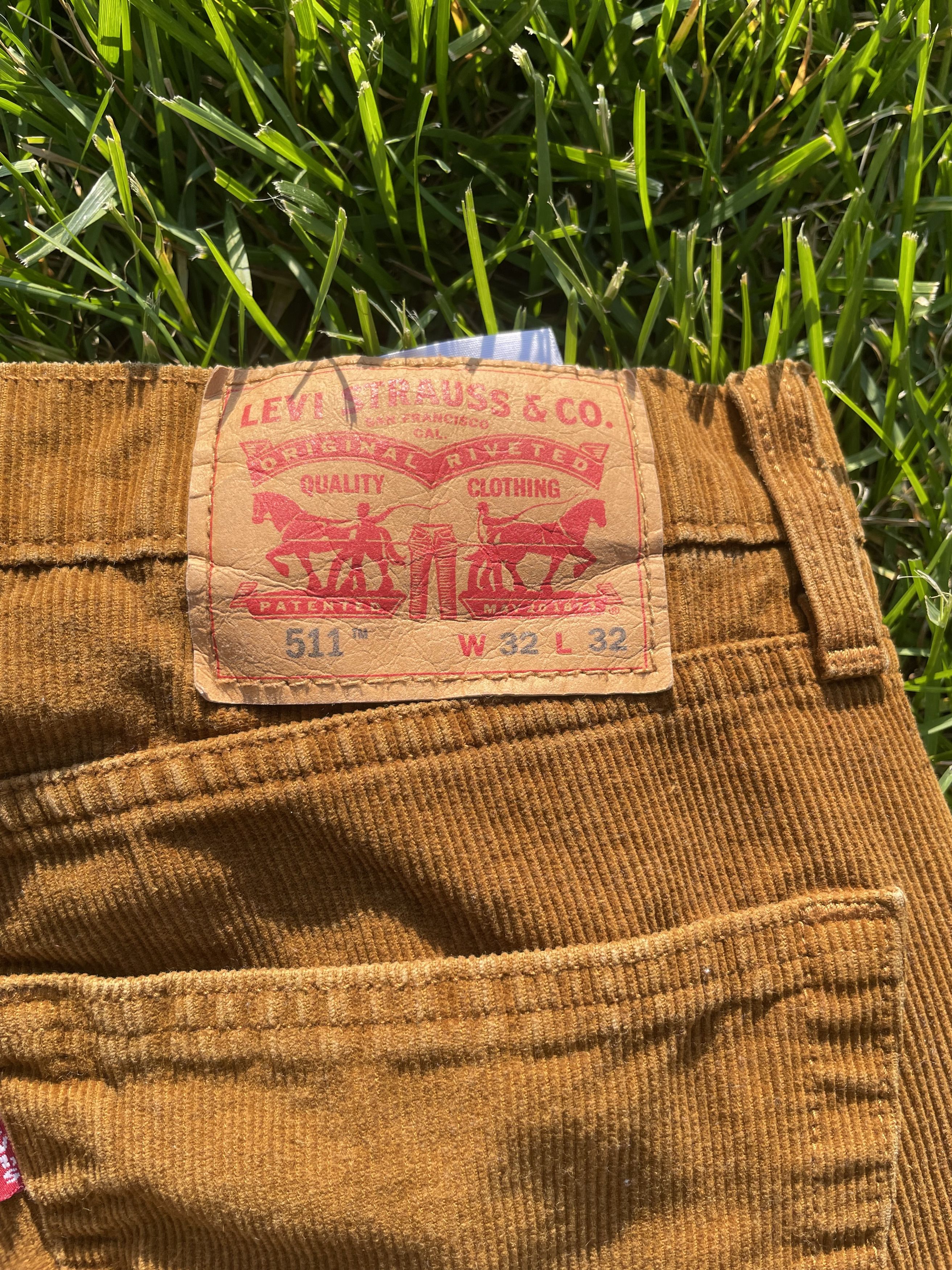 Levi's Levi's 511 Brown Corduroy Casual Pants Size US 32 / EU 48 - 5 Thumbnail