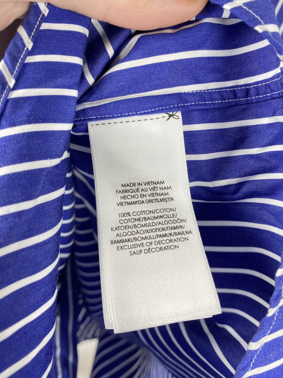 Ralph Lauren Ralph Lauren Striped Collared Shirt Button Up Men size M Size US M / EU 48-50 / 2 - 8 Thumbnail