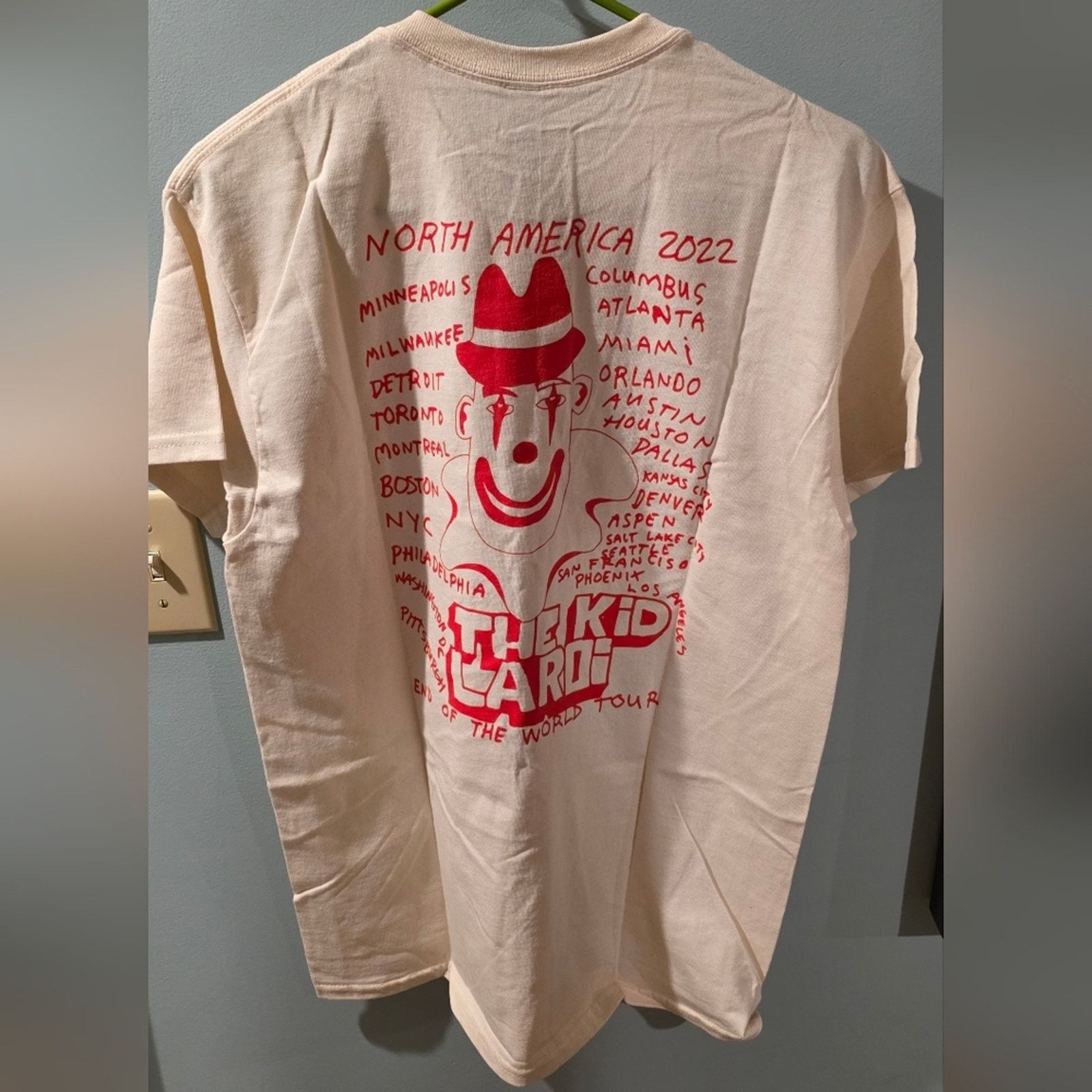 Other The Kid Laroi 2022 End Of The World Tour Graphic Tee Size US M / EU 48-50 / 2 - 2 Thumbnail
