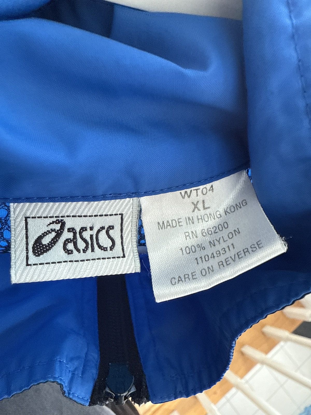 Asics Vintage Asics windbreaker Size US XL / EU 56 / 4 - 3 Thumbnail