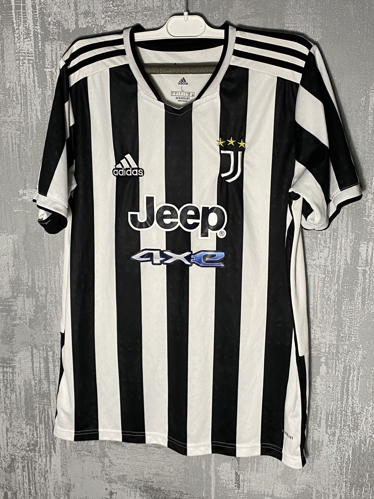 Adidas 2021 Adidas Juventus Soccer Jersey Hype Size L Size US L / EU 52-54 / 3 - 1 Thumbnail