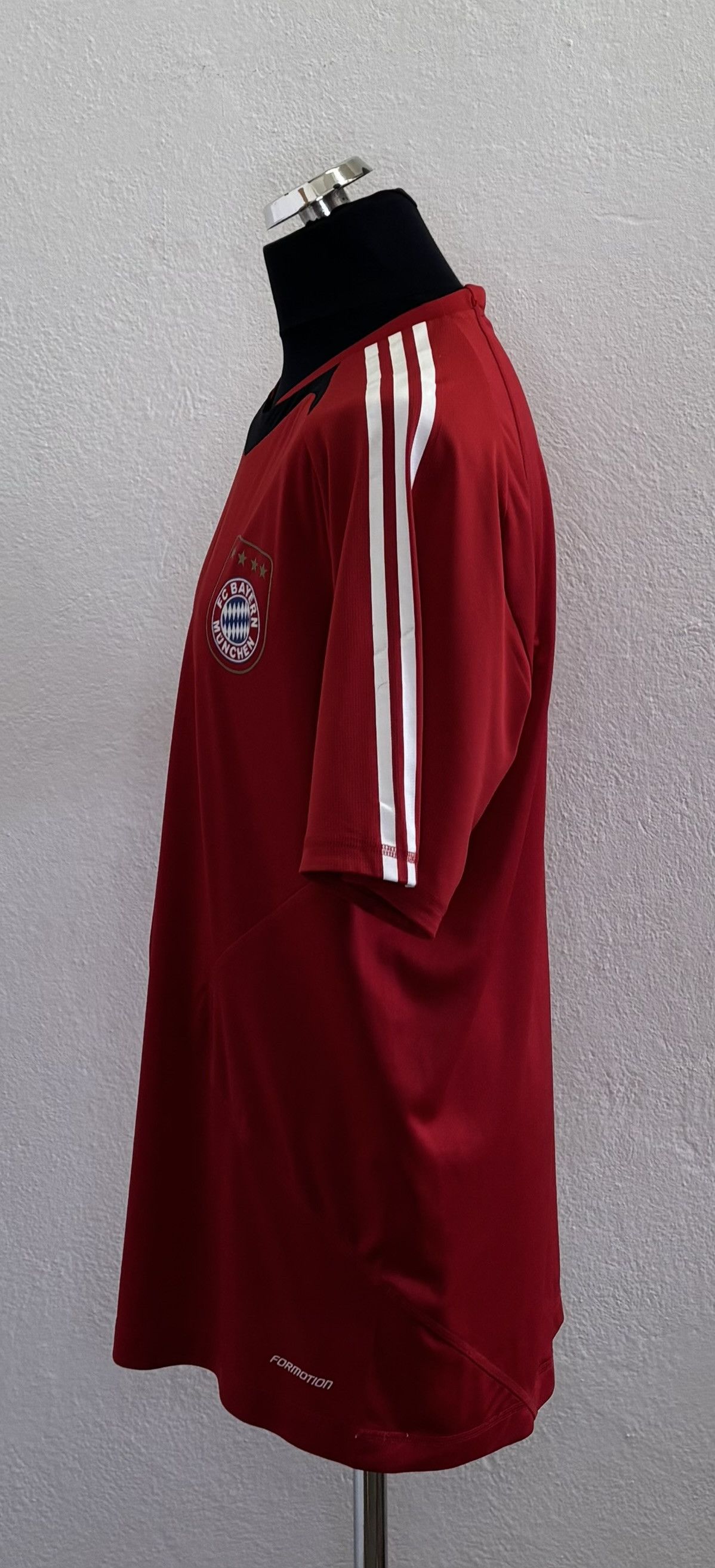 Adidas Bayern Munich 2010/2011 Adidas Football Training Jersey Size US L / EU 52-54 / 3 - 3 Thumbnail