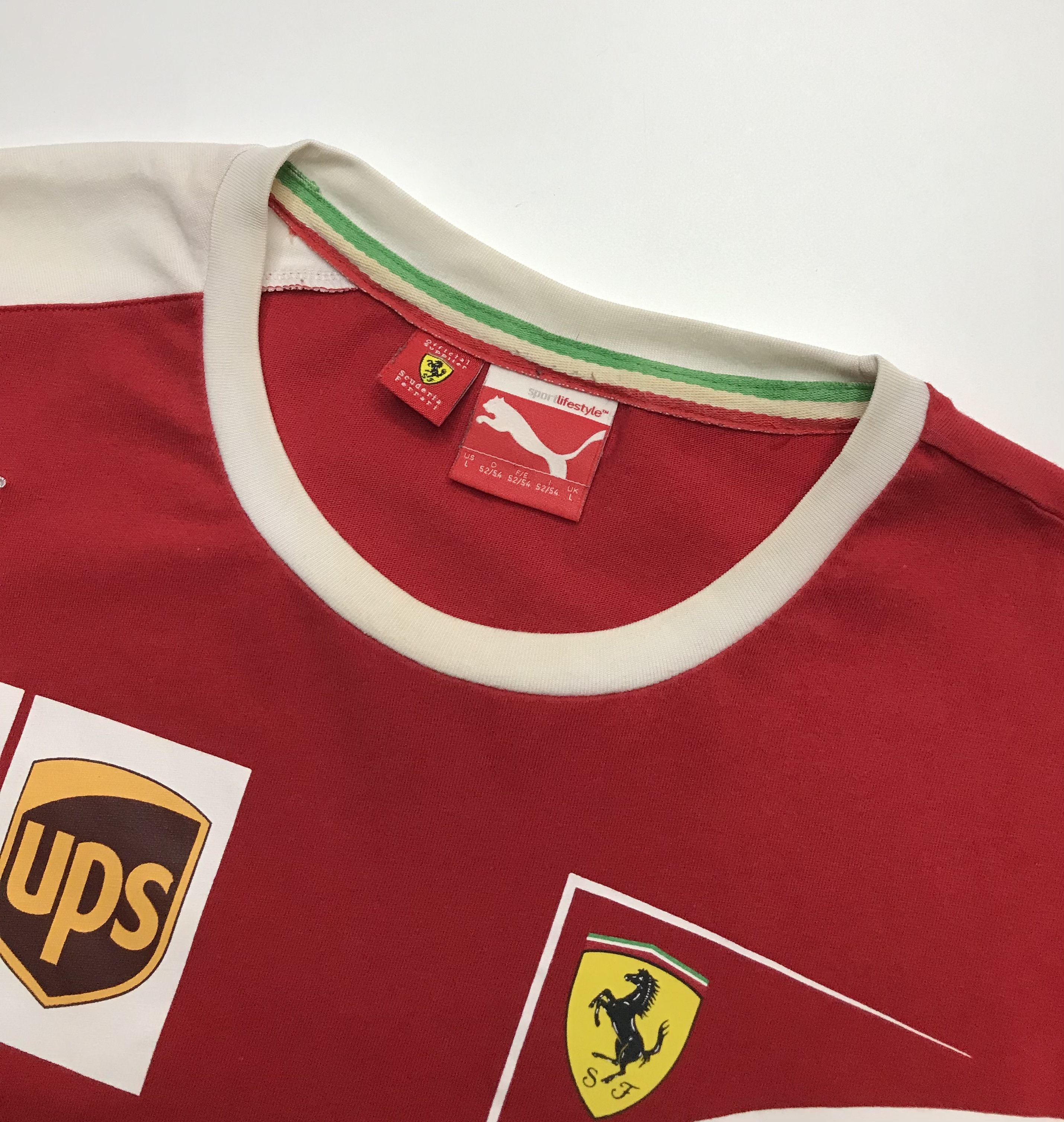 Ferrari × Puma Puma Scuderia Ferrari T-Shirt F1 Team Santander Racing Size US L / EU 52-54 / 3 - 5 Thumbnail