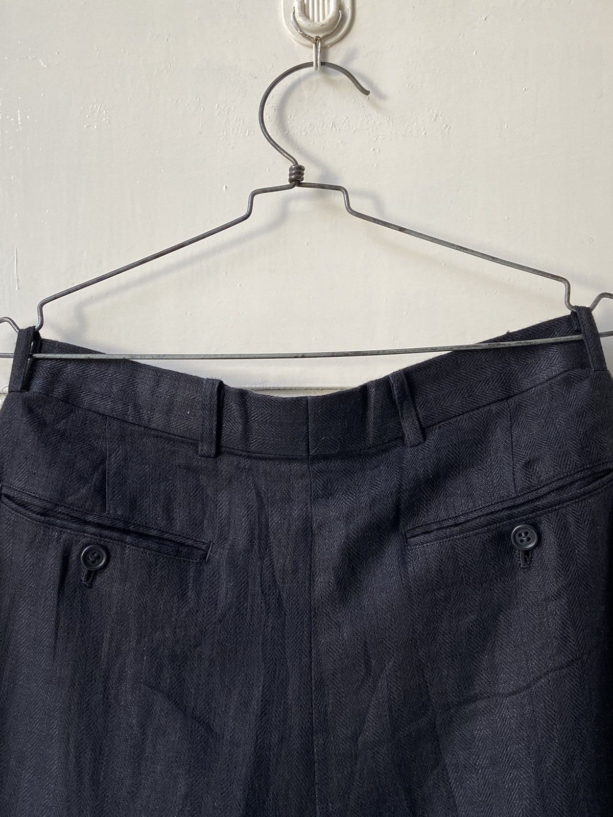 Designer × Japanese Brand YOSHIHIHO Black Long Pants Size US 28 / EU 44 - 6 Thumbnail