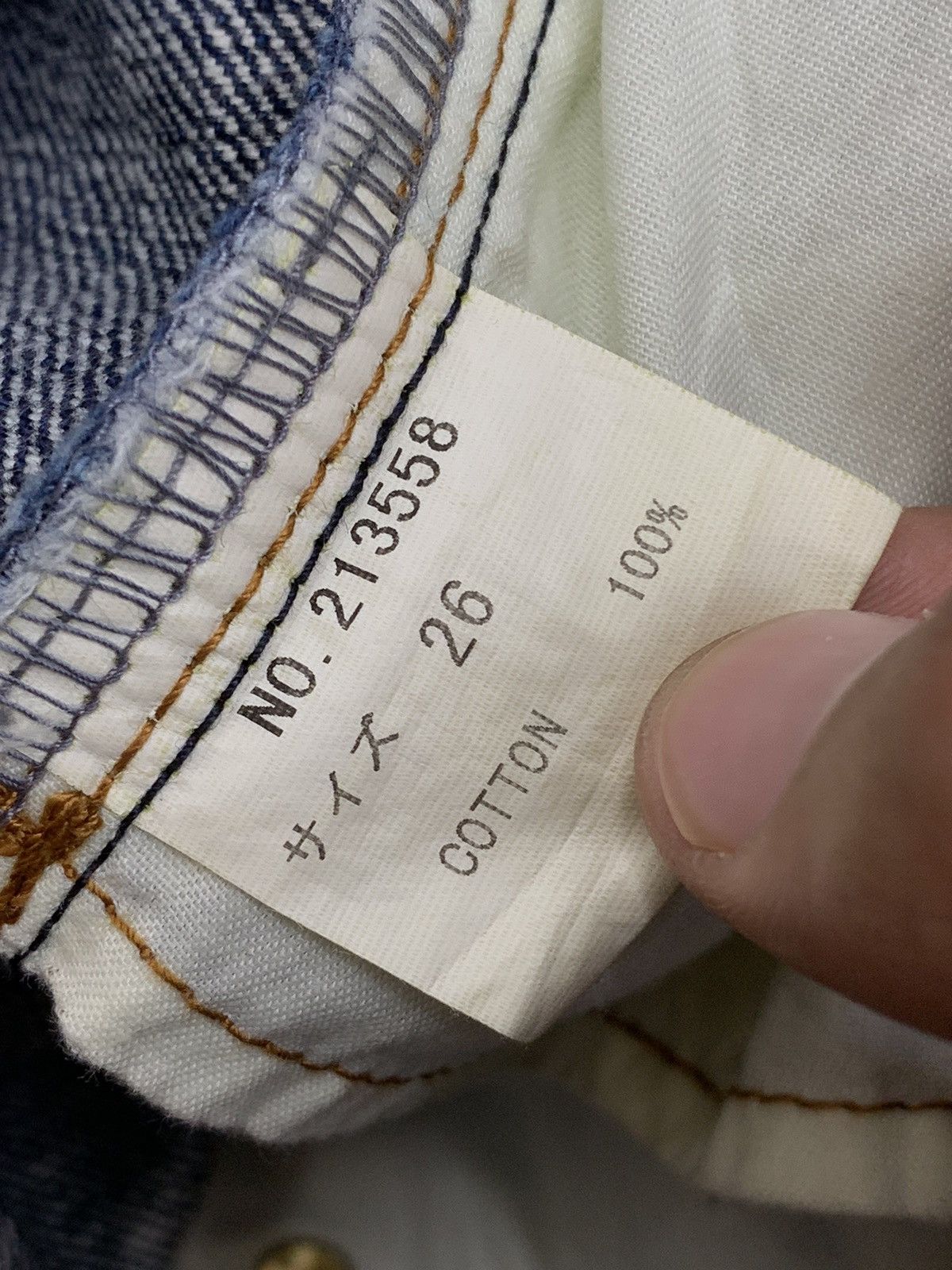 Le Grande Bleu (L.G.B.) Le Grand Bleu Flare Dark Denim Whisker Maniac Corp Size US 28 / EU 44 - 17 Thumbnail