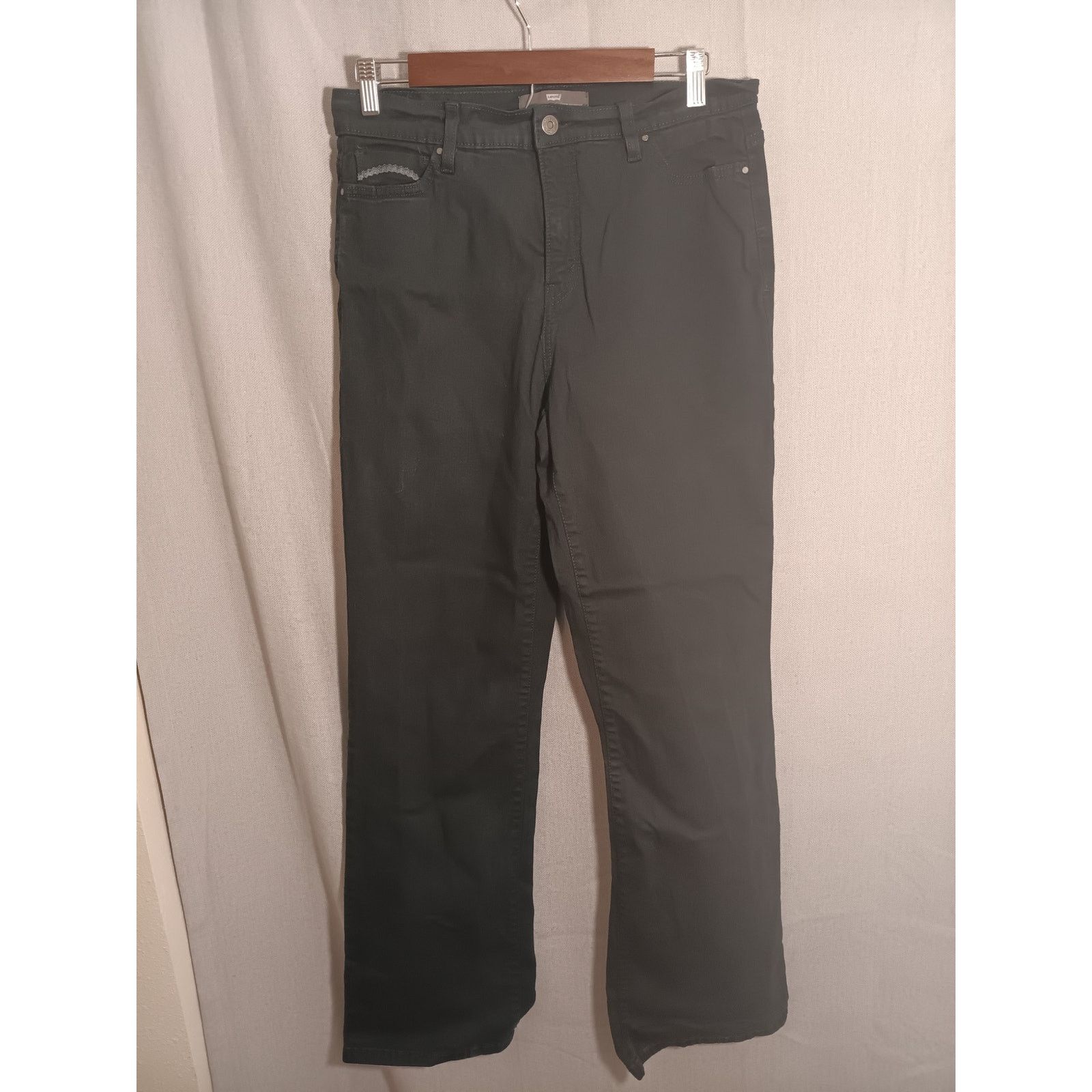 Levi's Levi’s 512 Women’s Black Boot Cut Jeans Size 12 Size 34" / US 12 / IT 48 - 1 Thumbnail