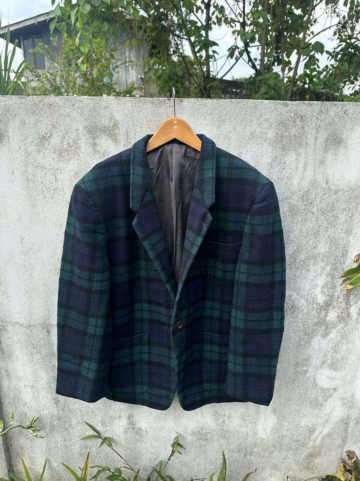 Alexander Julian Alexander Julian tartan wool coat Size US M / EU 48-50 / 2 - 8 Thumbnail