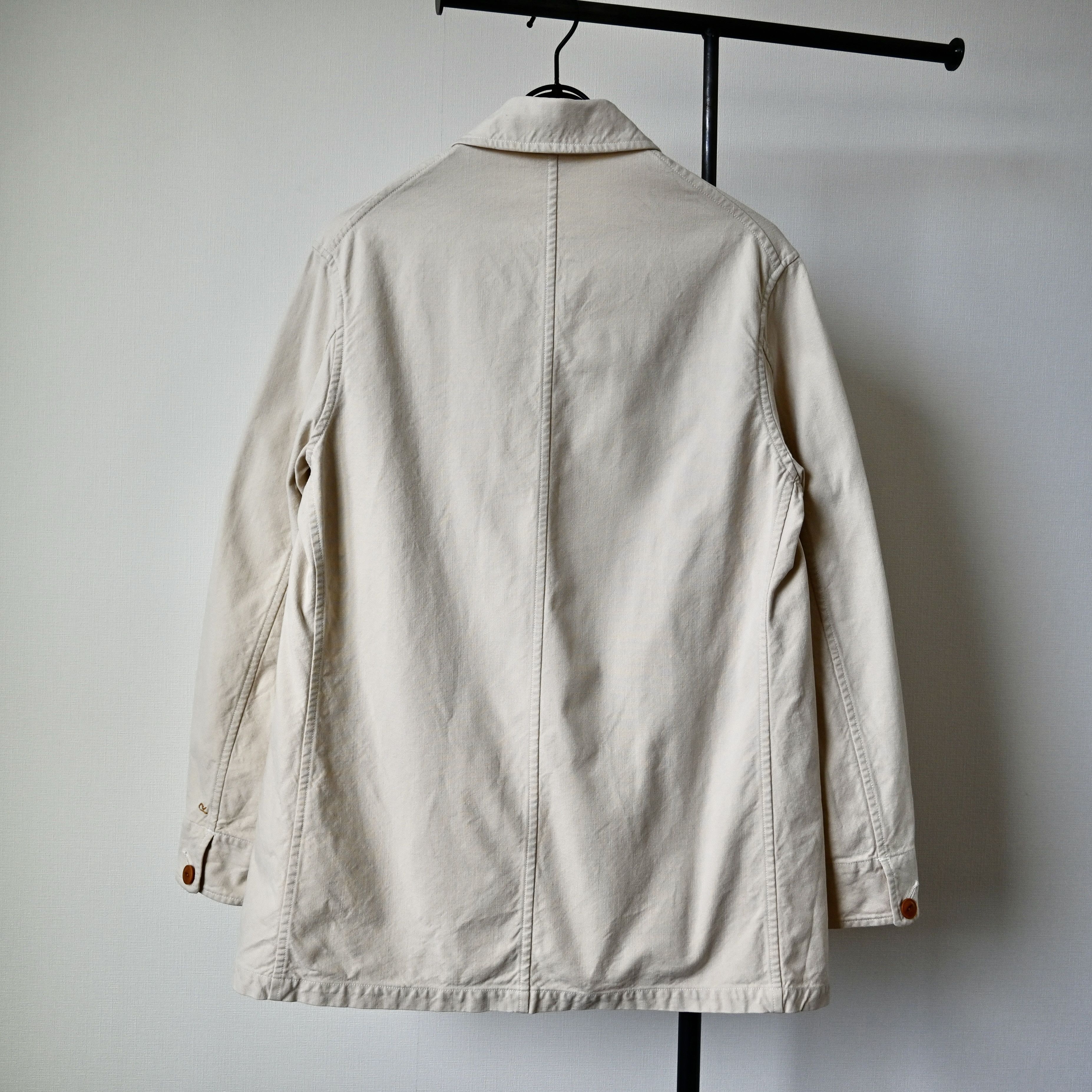 45rpm 45rpm light canvas field coat, cream, made in Japan Size US M / EU 48-50 / 2 - 2 Thumbnail