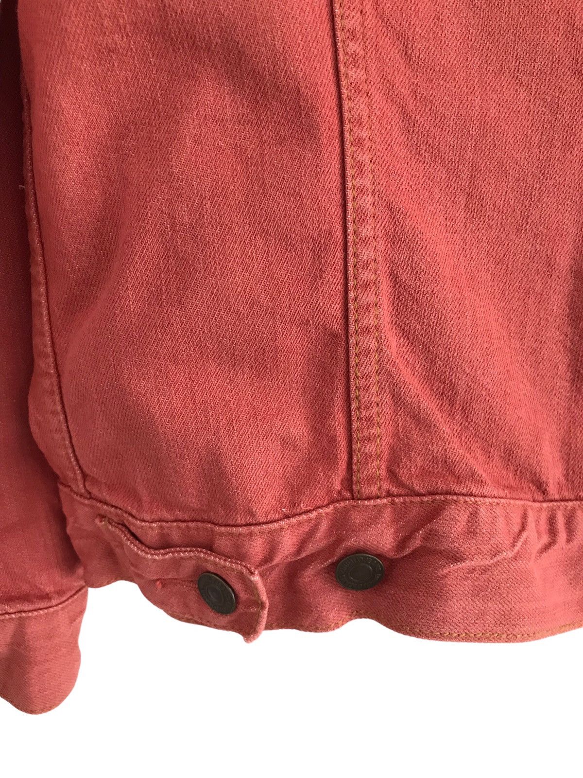 Uniqlo Uniqlo Raspberry Denim Jacket Size US L / EU 52-54 / 3 - 12 Thumbnail