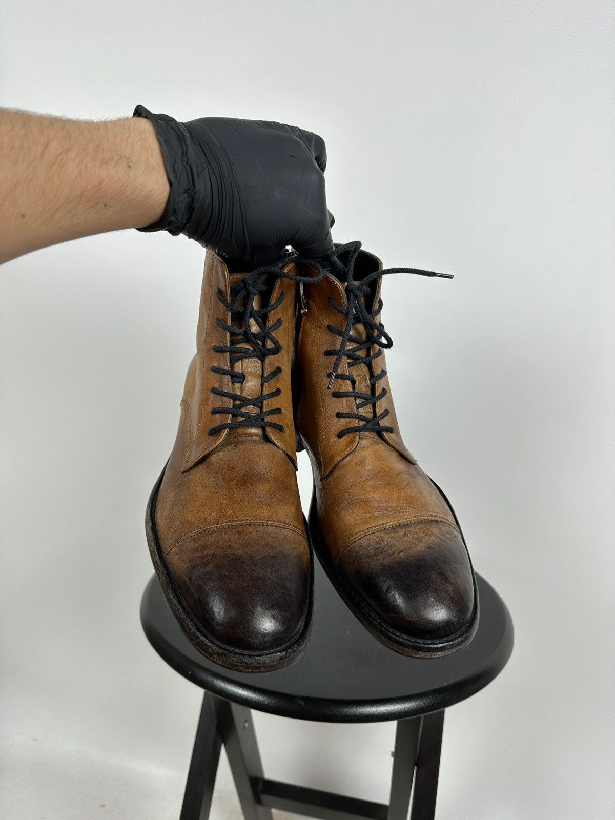 Vintage We Are The Original Hand Craft Leather Ankle Boots Size US 8 / EU 41 - 12 Thumbnail