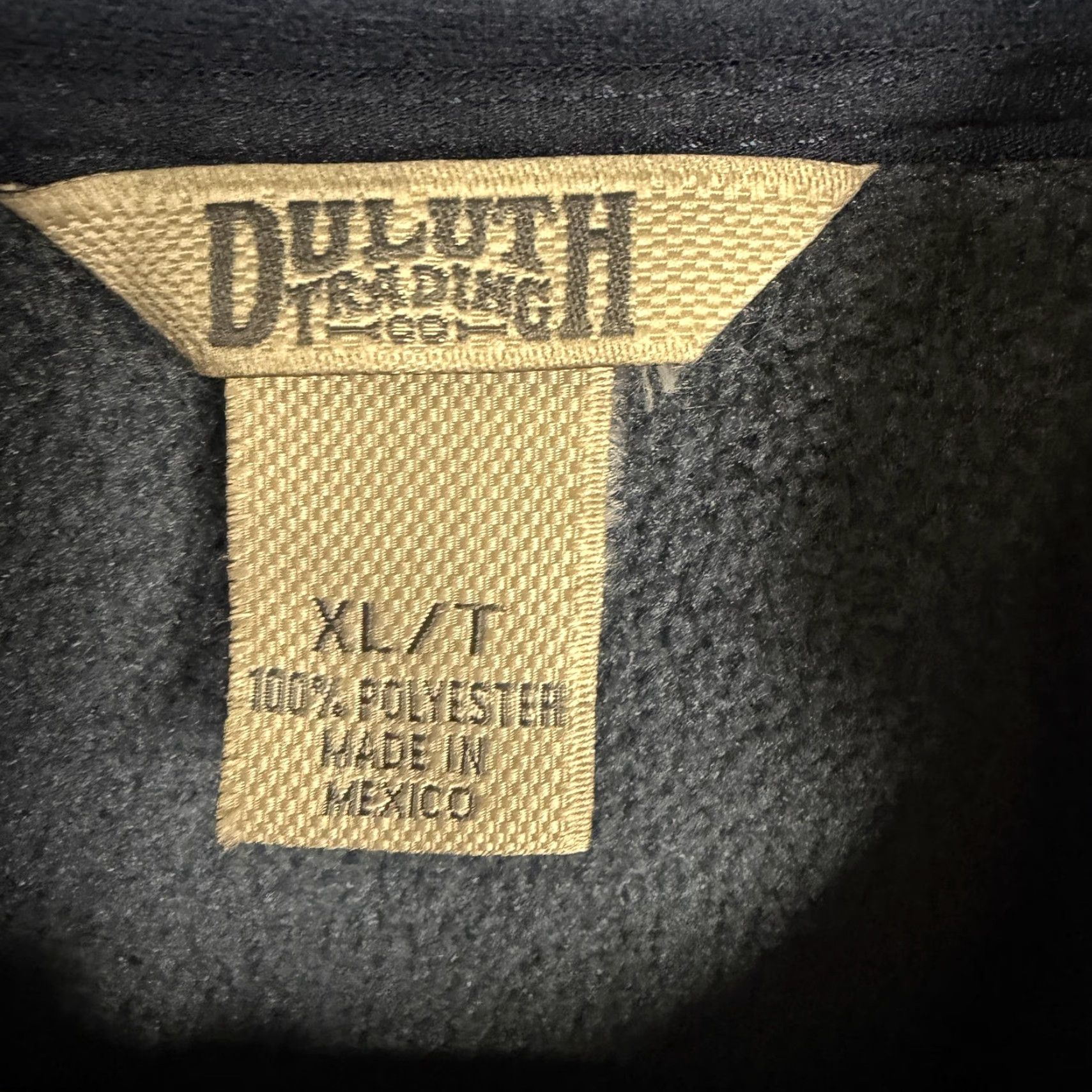 Duluth Trading Company Duluth Trading Jacket Mens XLT Blue Fleece 1/4 Zip Polartec Outdoor Gorpcore Size US XL / EU 56 / 4 - 5 Thumbnail