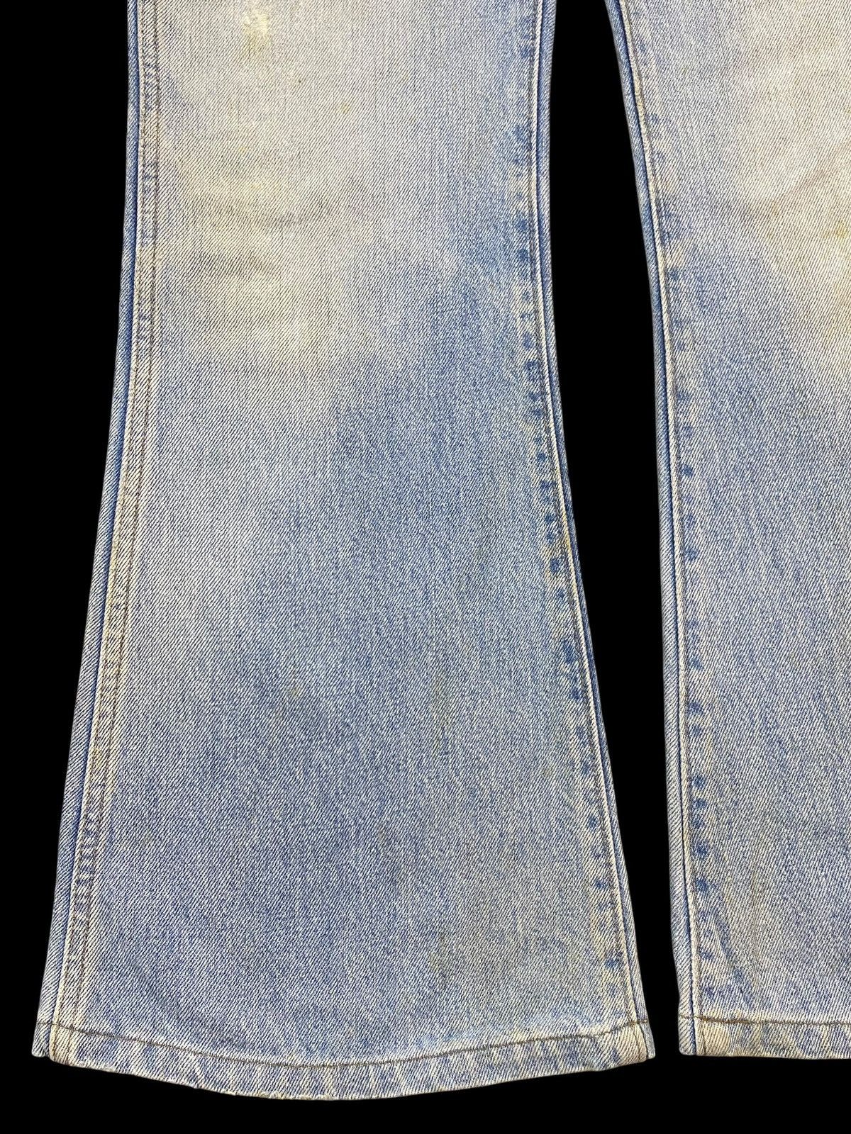 Tornado Mart Vintage Big John 70’s Fade Grunge Distressed Flare Jeans Size US 32 / EU 48 - 9 Thumbnail