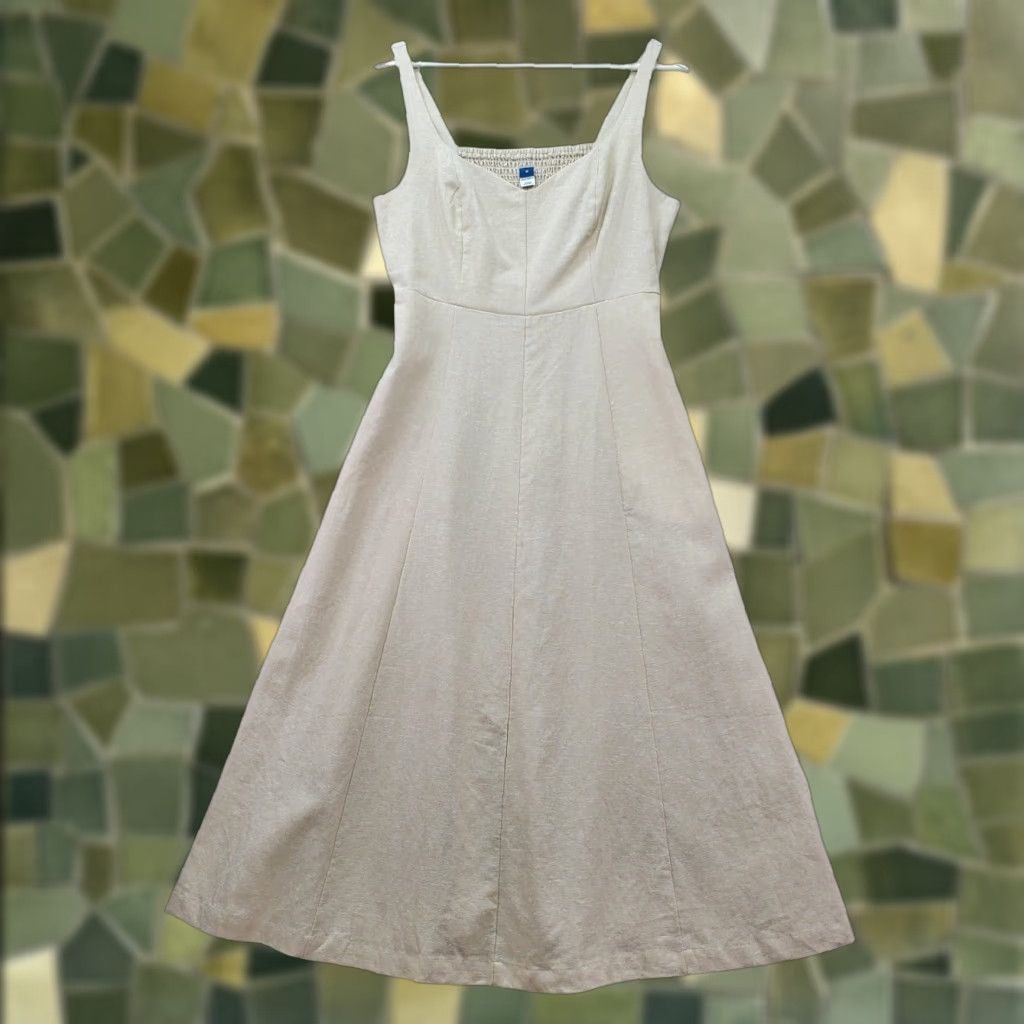 old navy fit & flare linen-blend midi dress reviews Fit & Flare Sleeveless Linen-Blend Midi Dress and xl (18)machine wash according to the care instruction label . Old Navy Fit & Flare