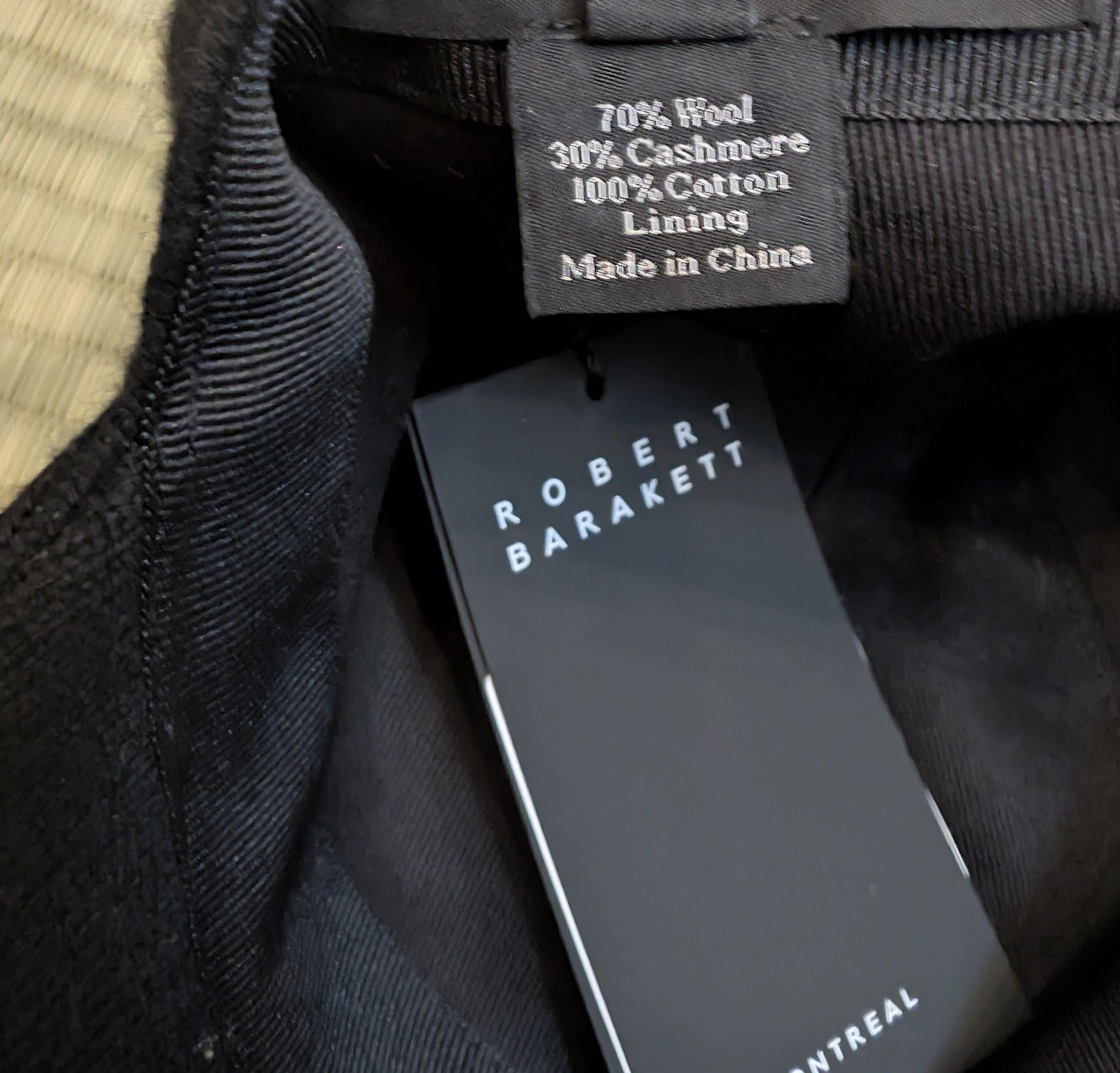 Robert Barakett NWT Robert Barakett Liam Knit BB Cap Wool Cashmere Size S/M Size ONE SIZE - 6 Thumbnail