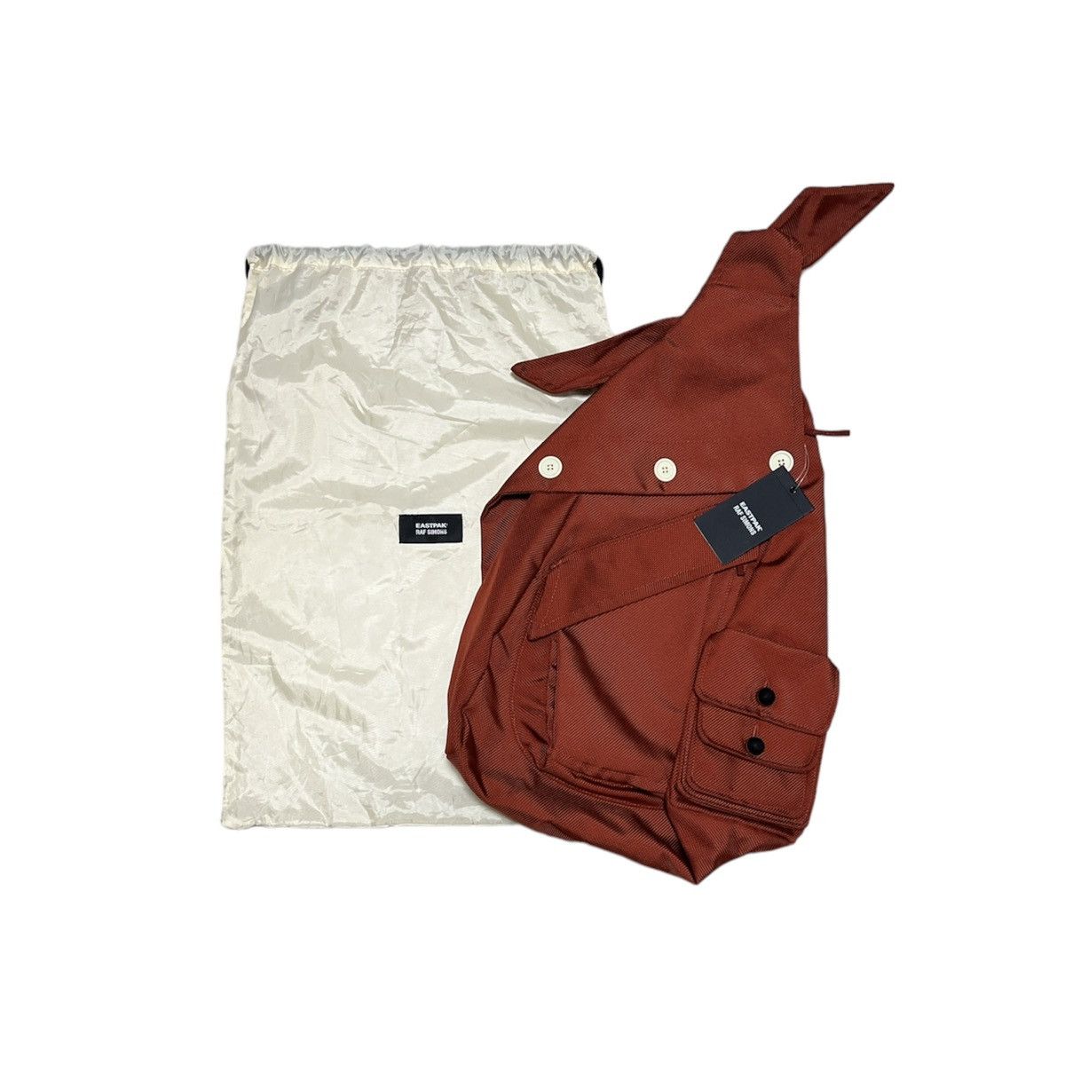 Eastpak × Raf Simons FW18 Raf Simons x Eastpak Organized sling bag henna struct Size ONE SIZE - 3 Thumbnail