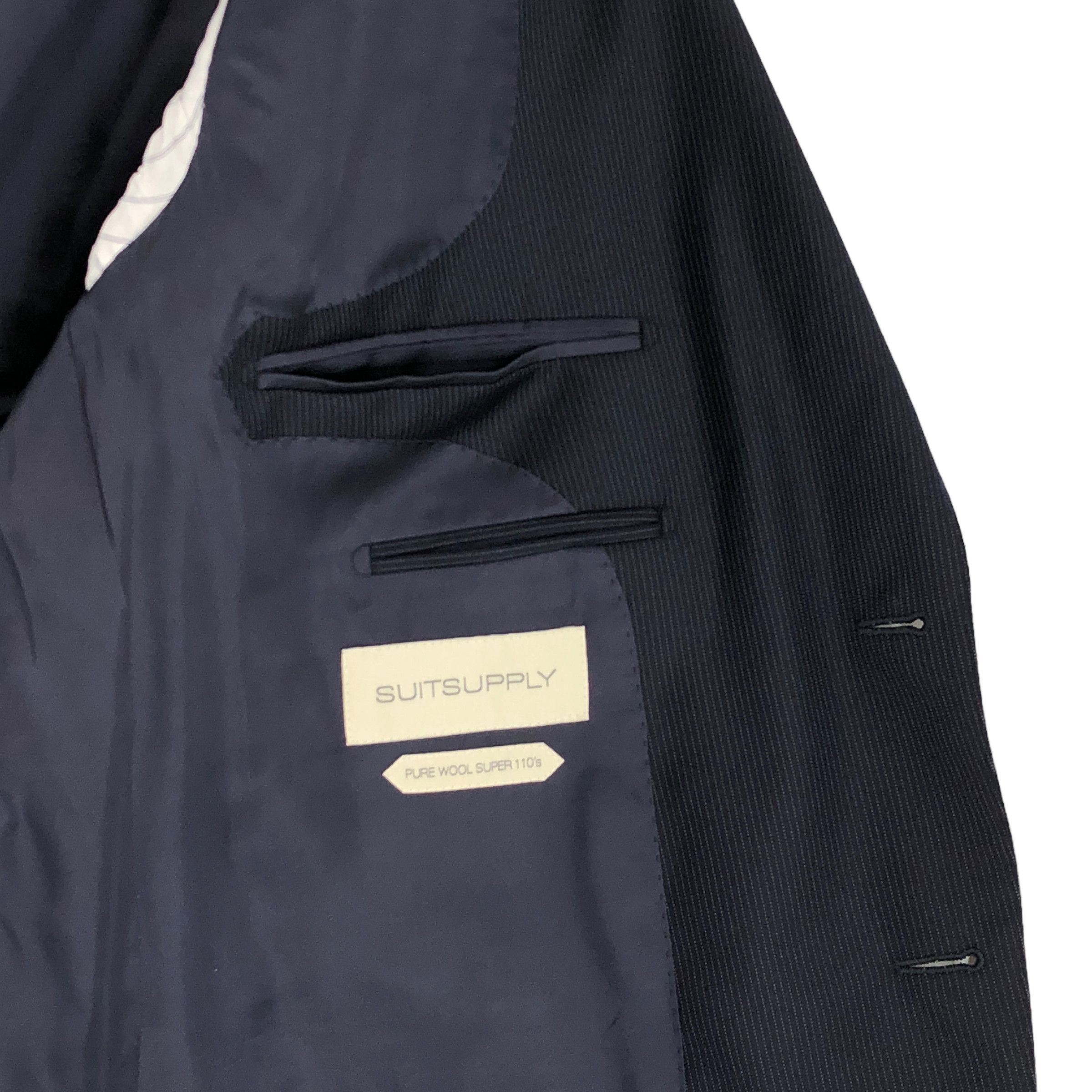 Suitsupply Lazio Single Breasted Wool Blazer Size EU:29; UK:48; US:48S Size 48S - 7 Thumbnail