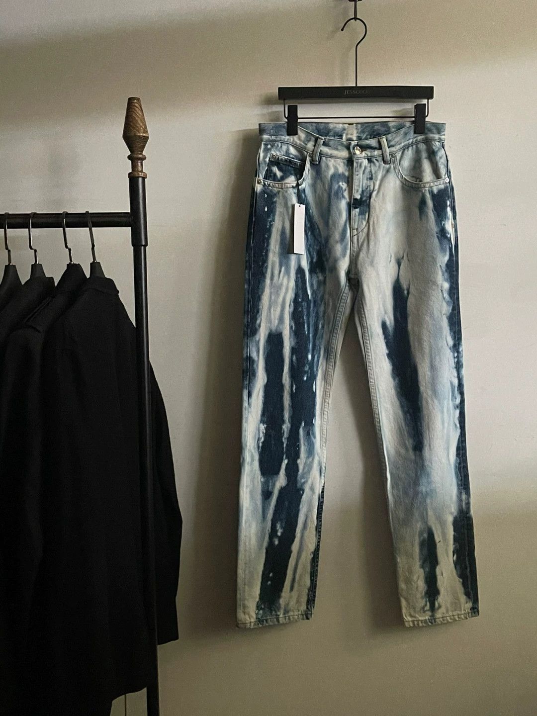 Helmut Lang Helmut Lang Snowflake Denim Jeans Size 30 Size US 30 / EU 46 - 1 Thumbnail
