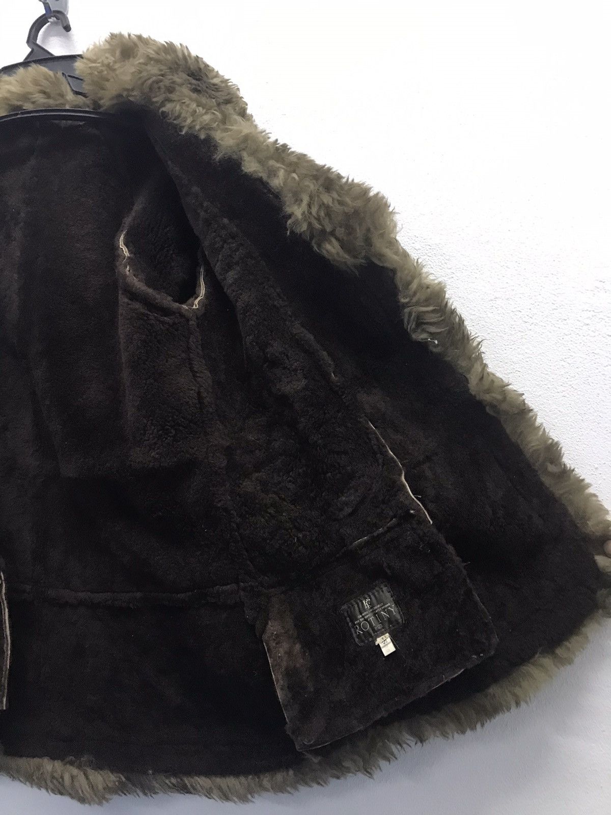 Leather × Vintage Vintage Rotiny Fur Leather Jacket Size US M / EU 48-50 / 2 - 7 Thumbnail