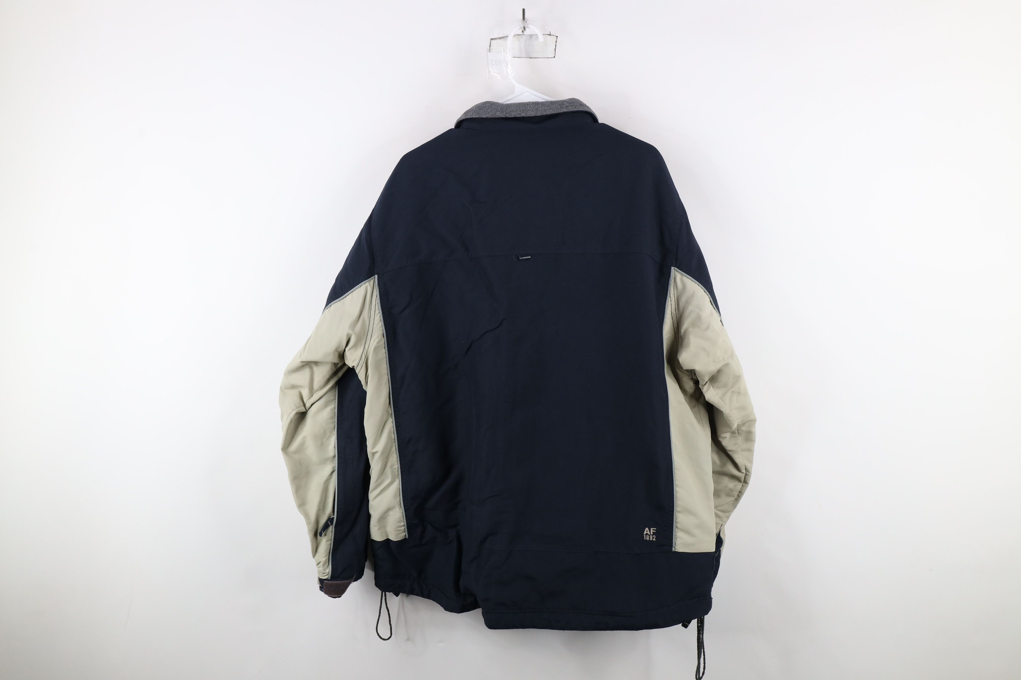 Abercrombie & Fitch × Vintage Vintage 90s Y2K Abercrombie & Fitch Fleece Lined Jacket Size US L / EU 52-54 / 3 - 15 Thumbnail