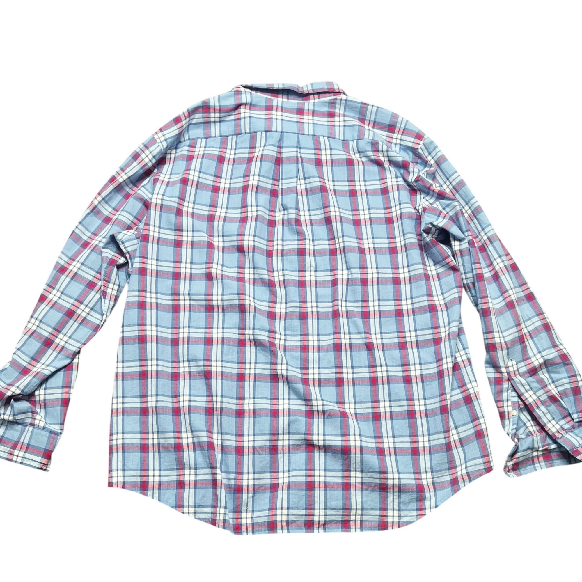 Vineyard Vines Vineyard Vines Shirt Mens Size XXL Red White Blue Plaid Whal Size US XXL / EU 58 / 5 - 4 Thumbnail