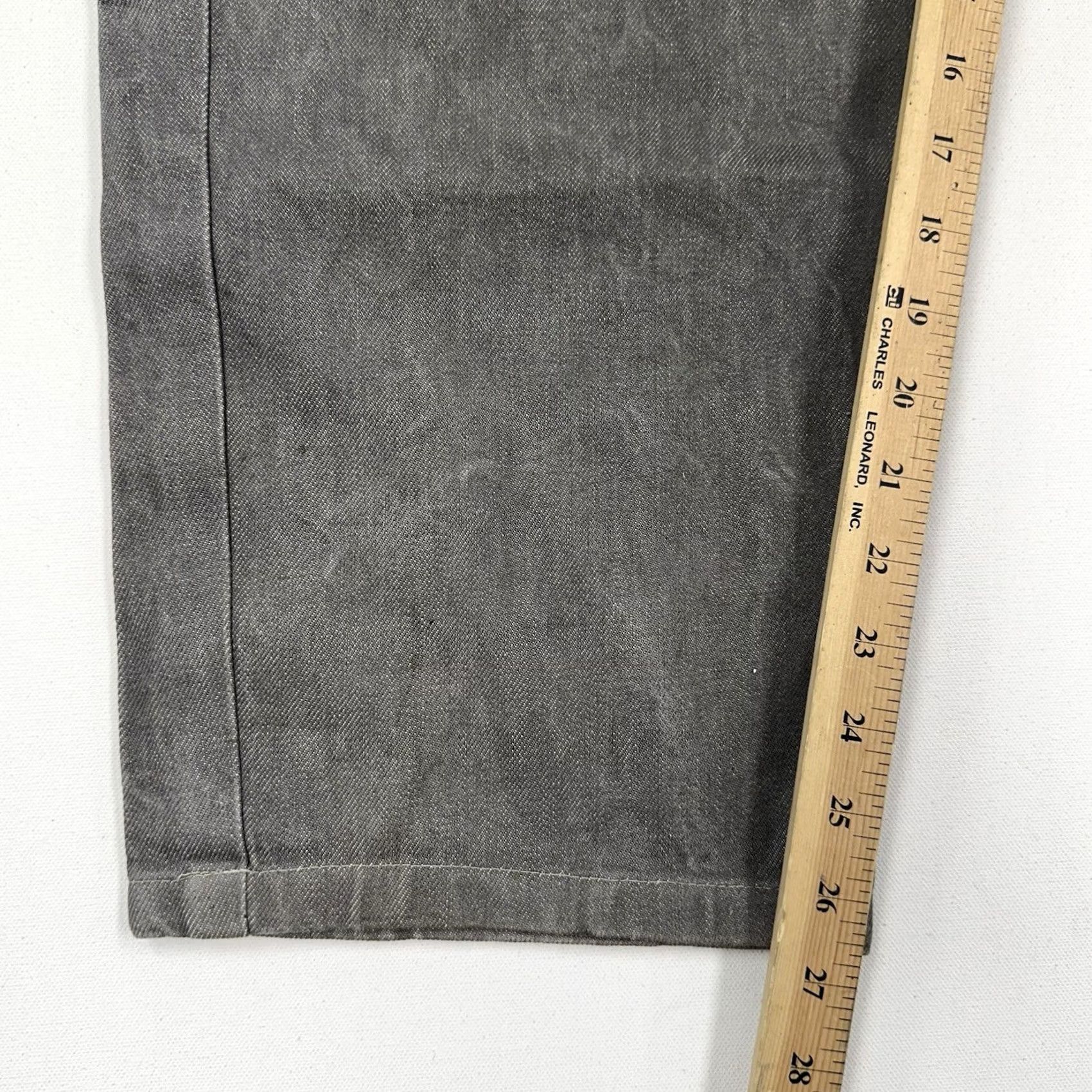 Levi's VINTAGE Levi's 501xx Jeans Straight Leg Mens 46x27 Gray Faded Button Fly Original 501 XX Size US 30 / EU 46 - 8 Thumbnail