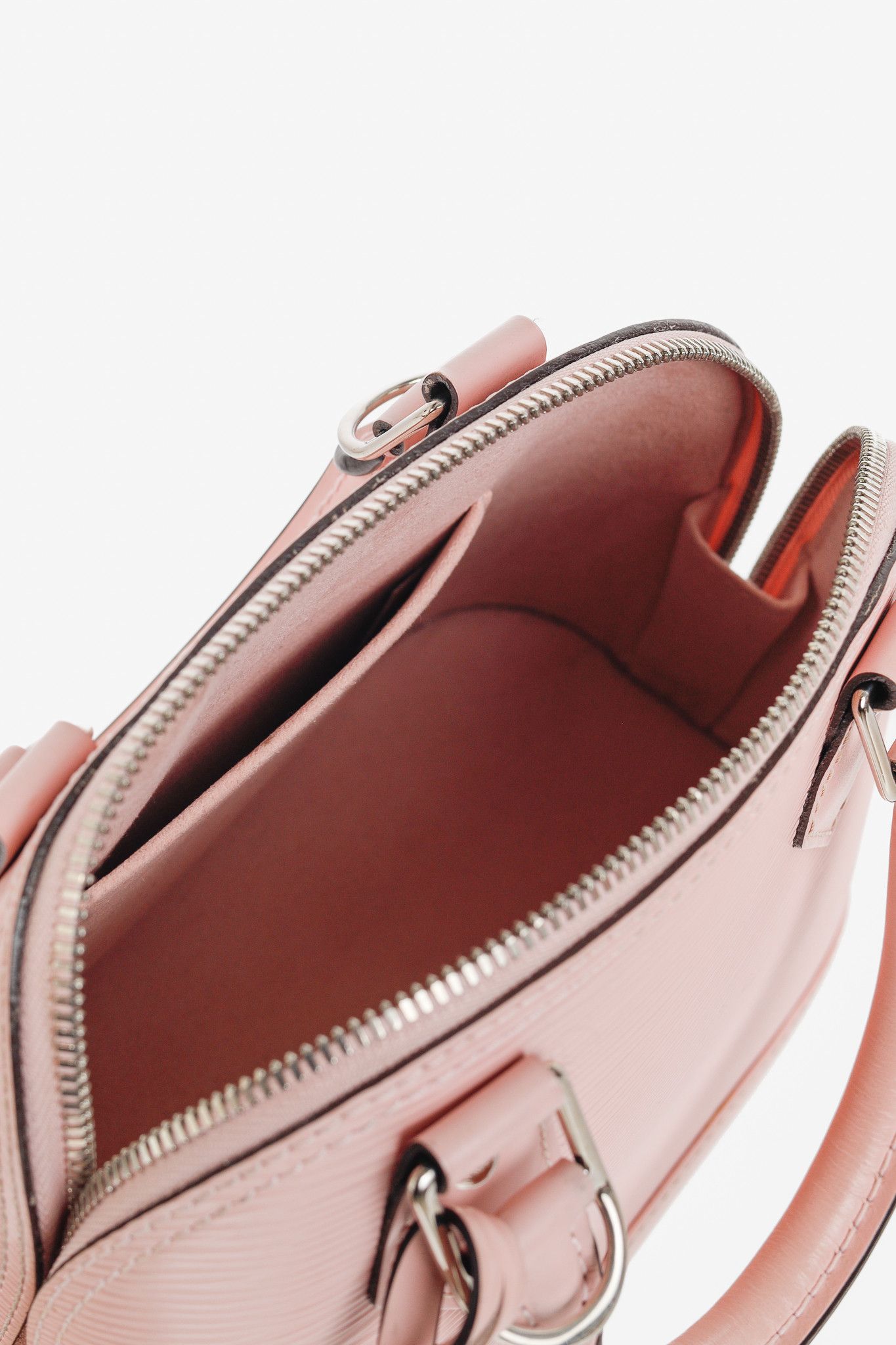 Louis Vuitton Louis Vuitton Alma BB Rose Ballerine Epi Leather Tote Bag Size ONE SIZE - 12 Thumbnail