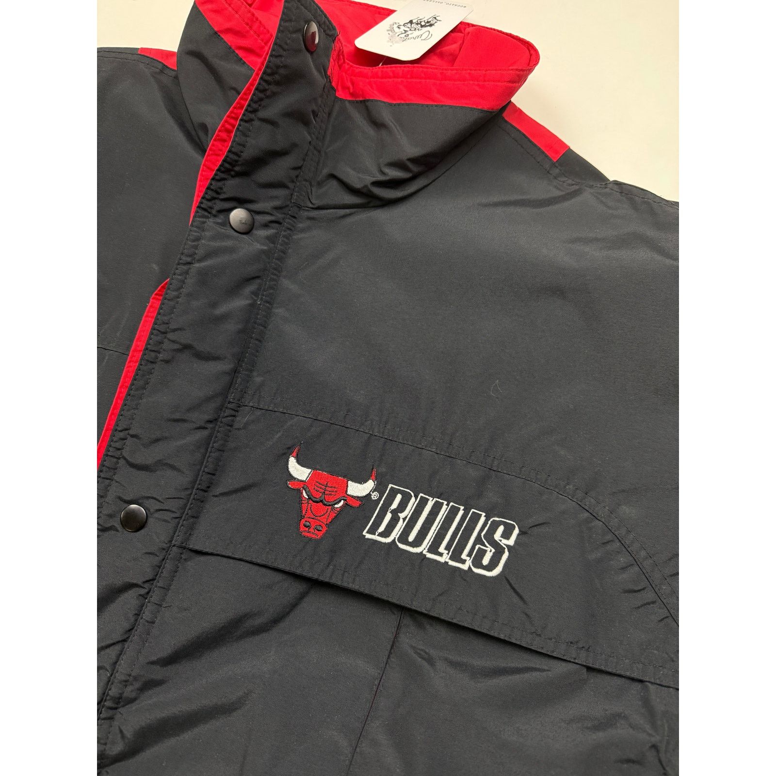 Vintage Vintage 90s Chicago Bulls NBA Chalk Lined Jacket Size XL Size US XL / EU 56 / 4 - 6 Thumbnail