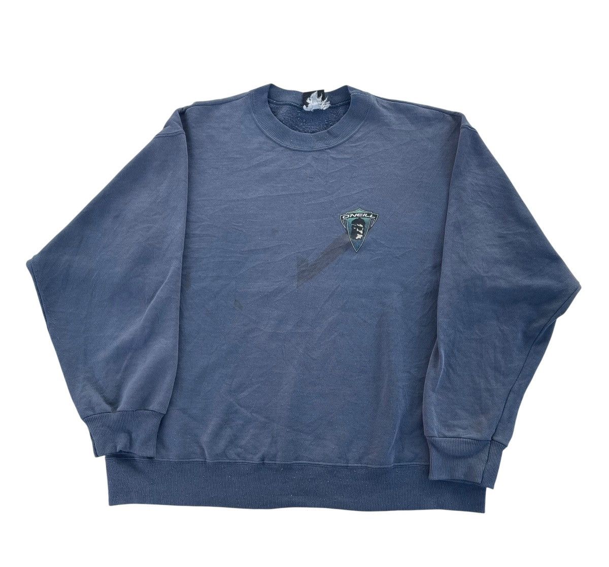 O'Neill Vintage 90's O'neill Surfing Disstresed Design Sweatshirt Size US L / EU 52-54 / 3 - 3 Thumbnail