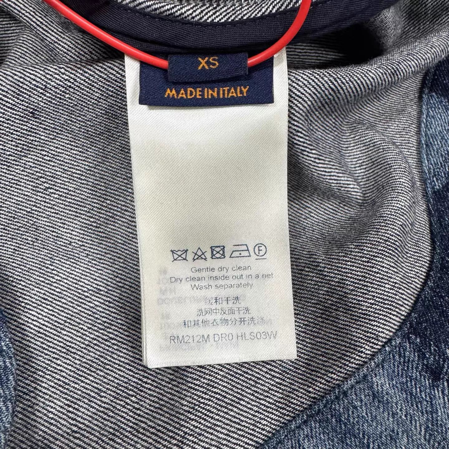 Louis Vuitton LV Damier Denim Short-Sleeve Shirt Jacket XS 99 New Size US XS / EU 42 / 0 - 6 Thumbnail